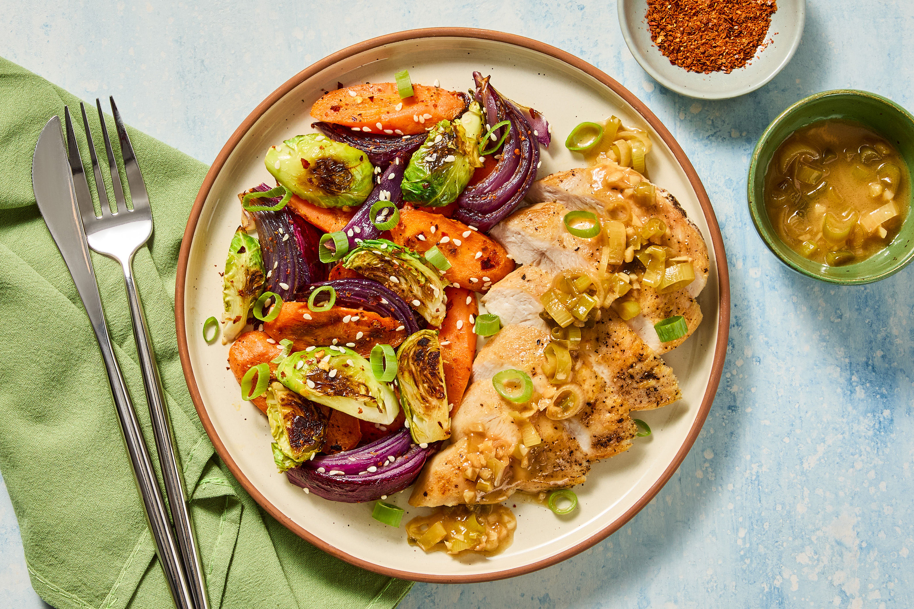 Miso Honey Glazed Chicken