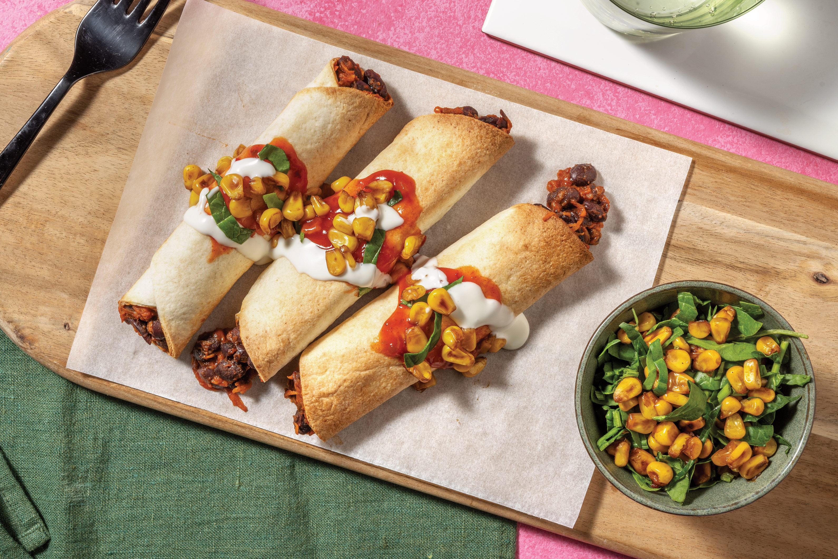 Mexican Black Bean Taquitos Recipe HelloFresh