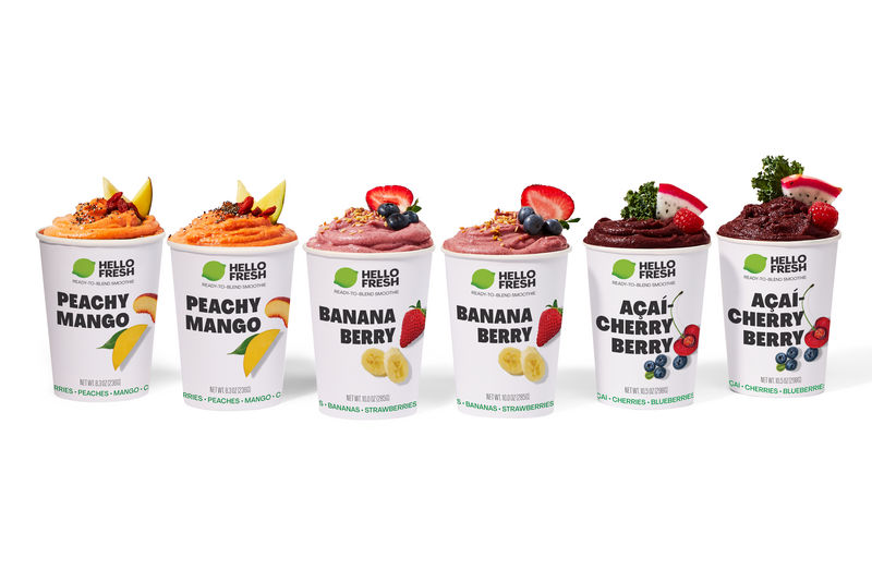 Fruity Favorites ReadytoBlend Smoothies Recipe HelloFresh