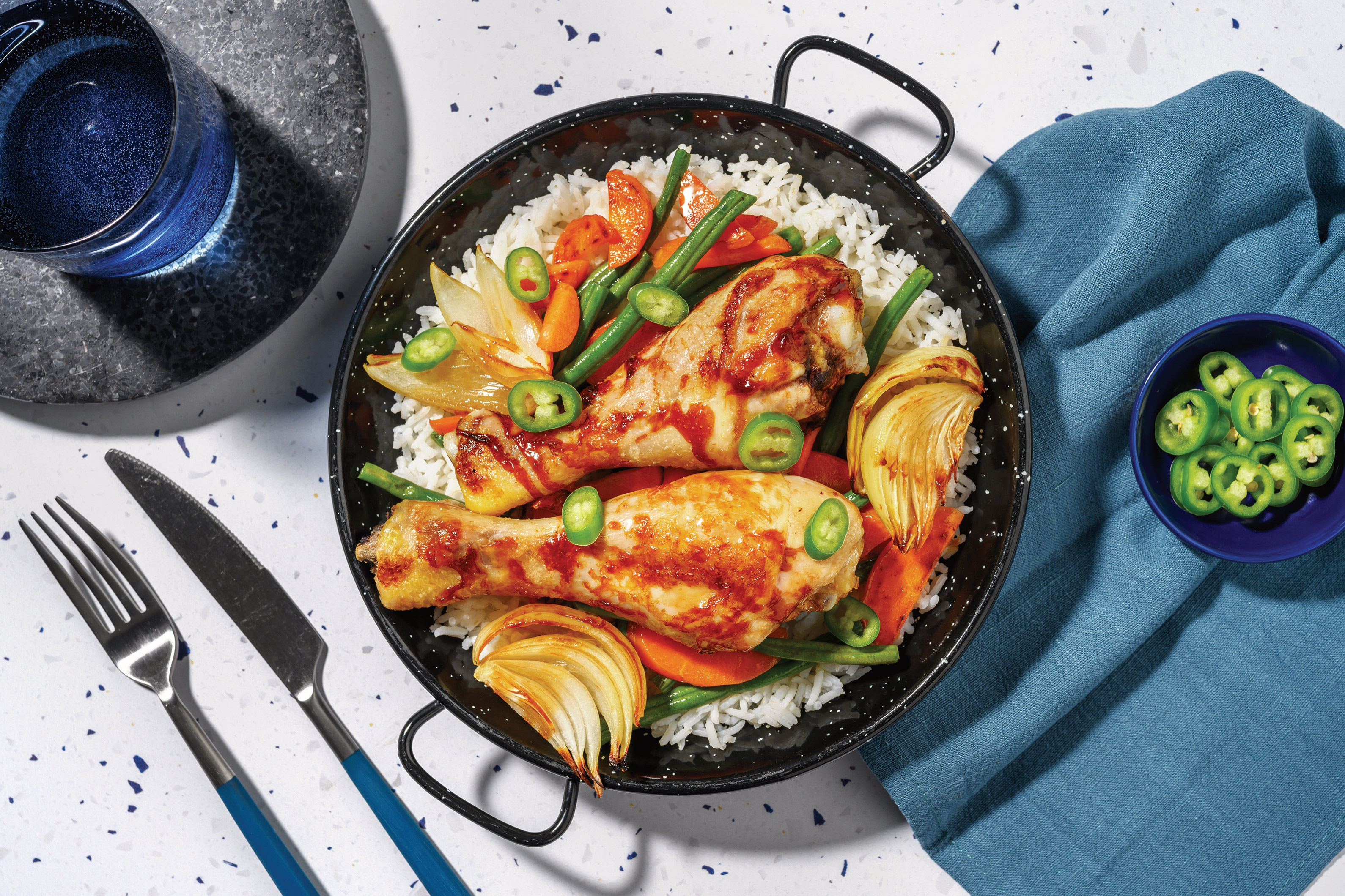 Double Ginger Teriyaki Chicken Drumsticks Recipe HelloFresh