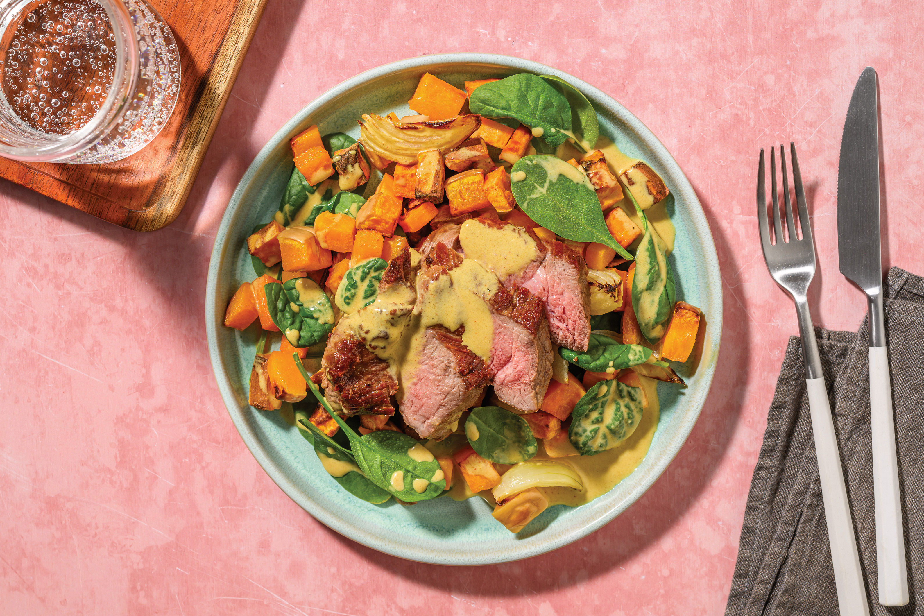 Quick Seared Salmon & Mumbai Coconut Sauce Recipe HelloFresh