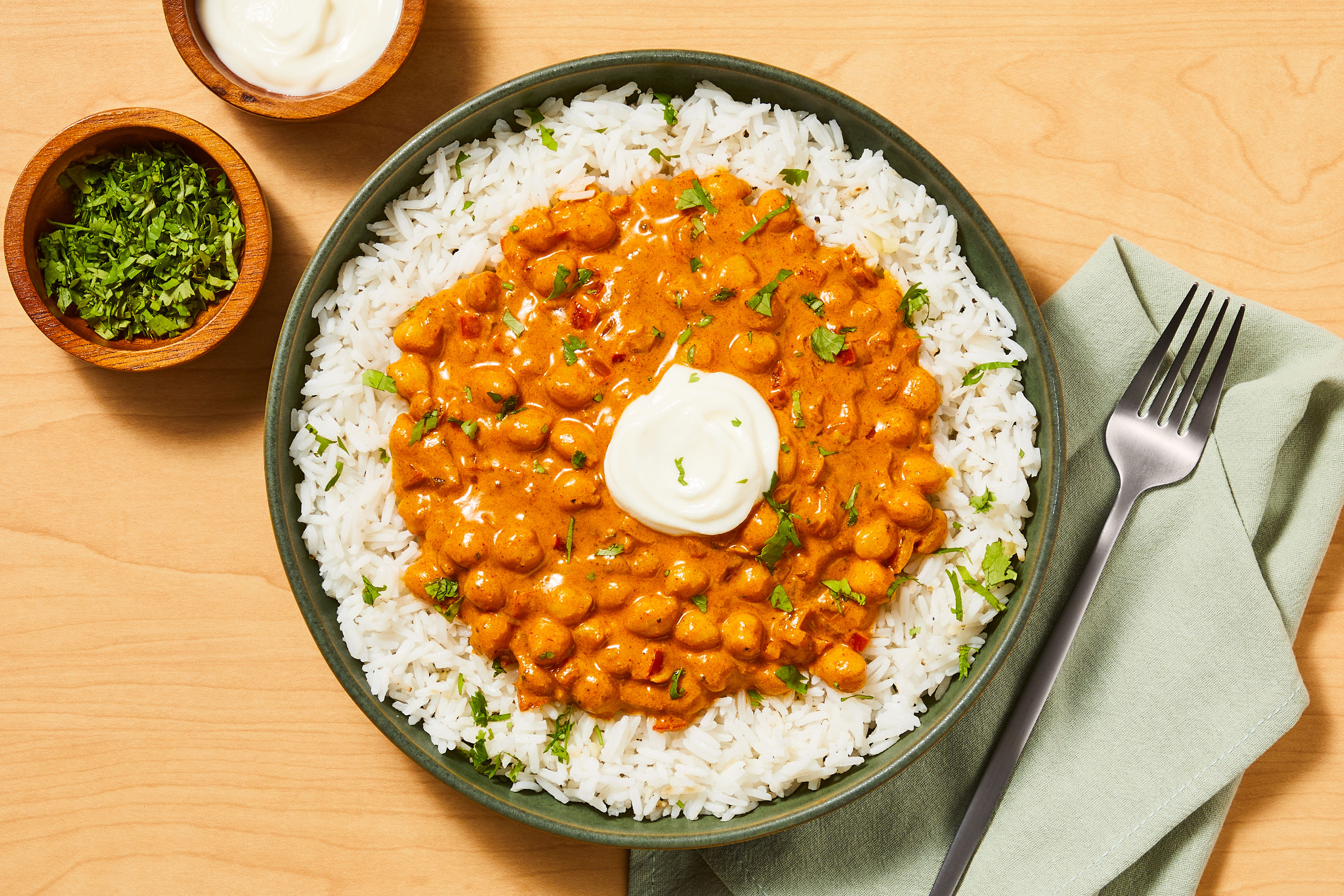 [SIDE CARB SWAP BASMATI RICE TO CAULIFLOWER RICE] Tomato and Chickpea ...