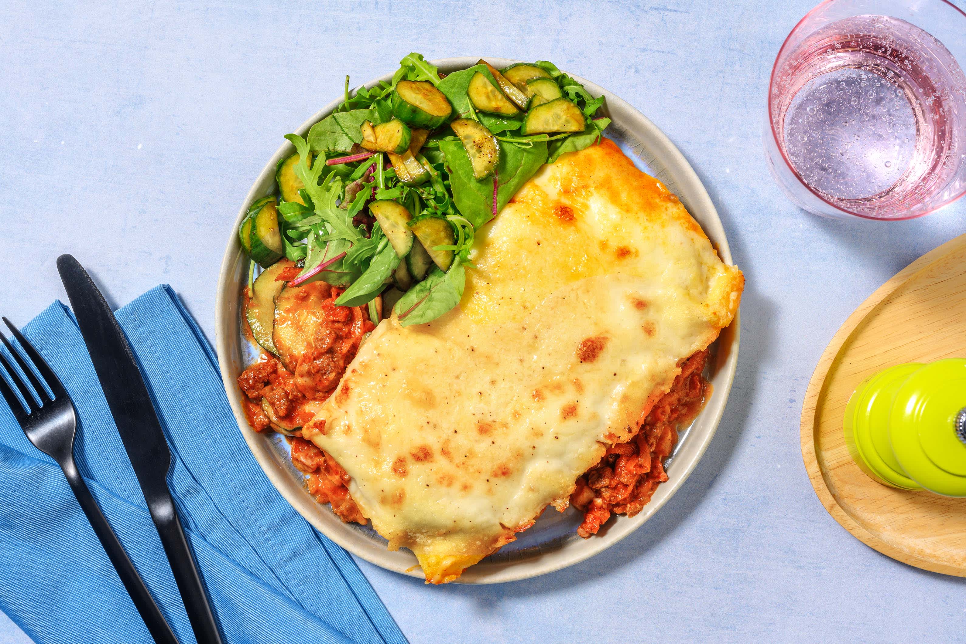 Cheesy Pork & Bacon Lasagne Recipe HelloFresh