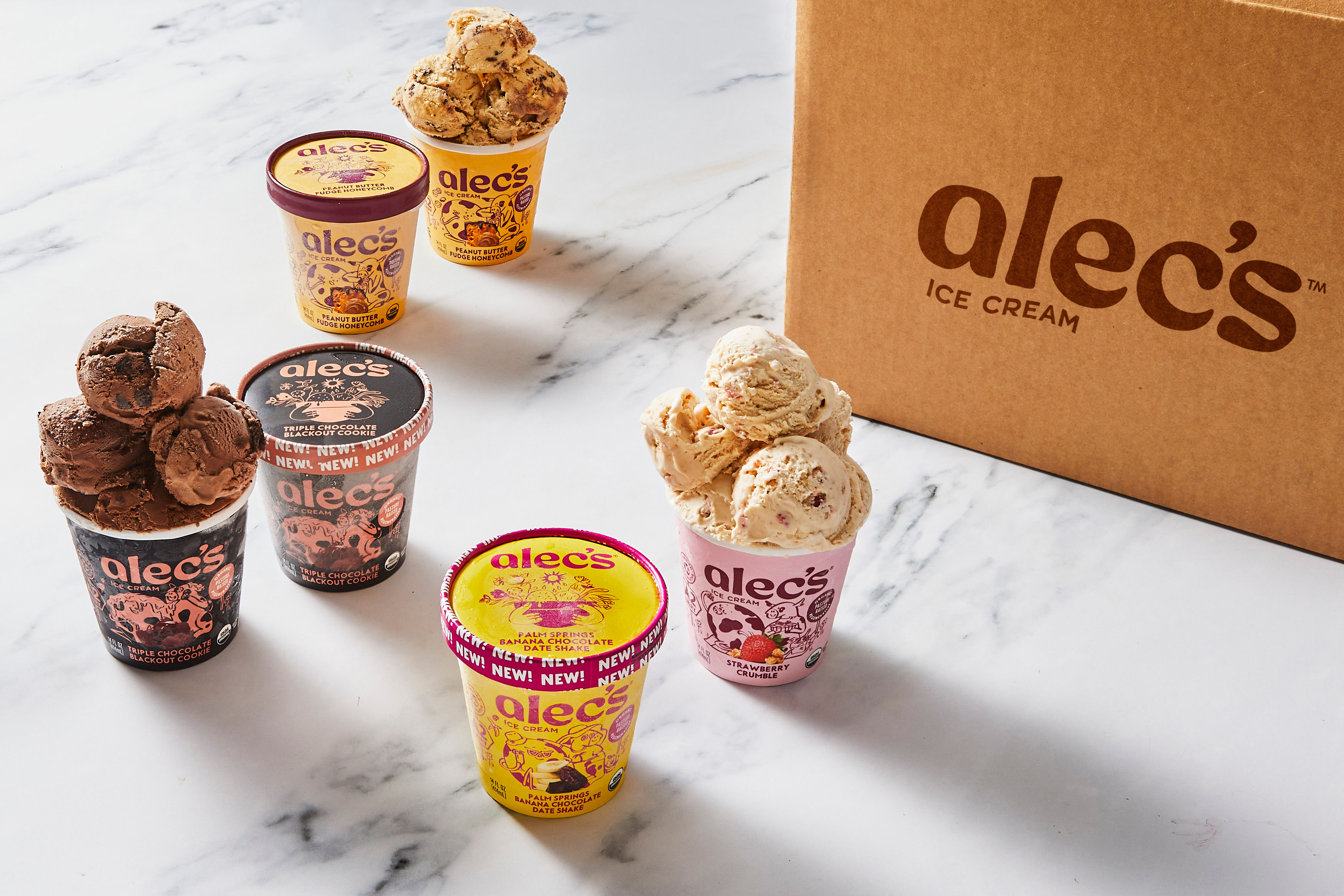 Alec’s Ice Cream Variety 6pack Recipe HelloFresh