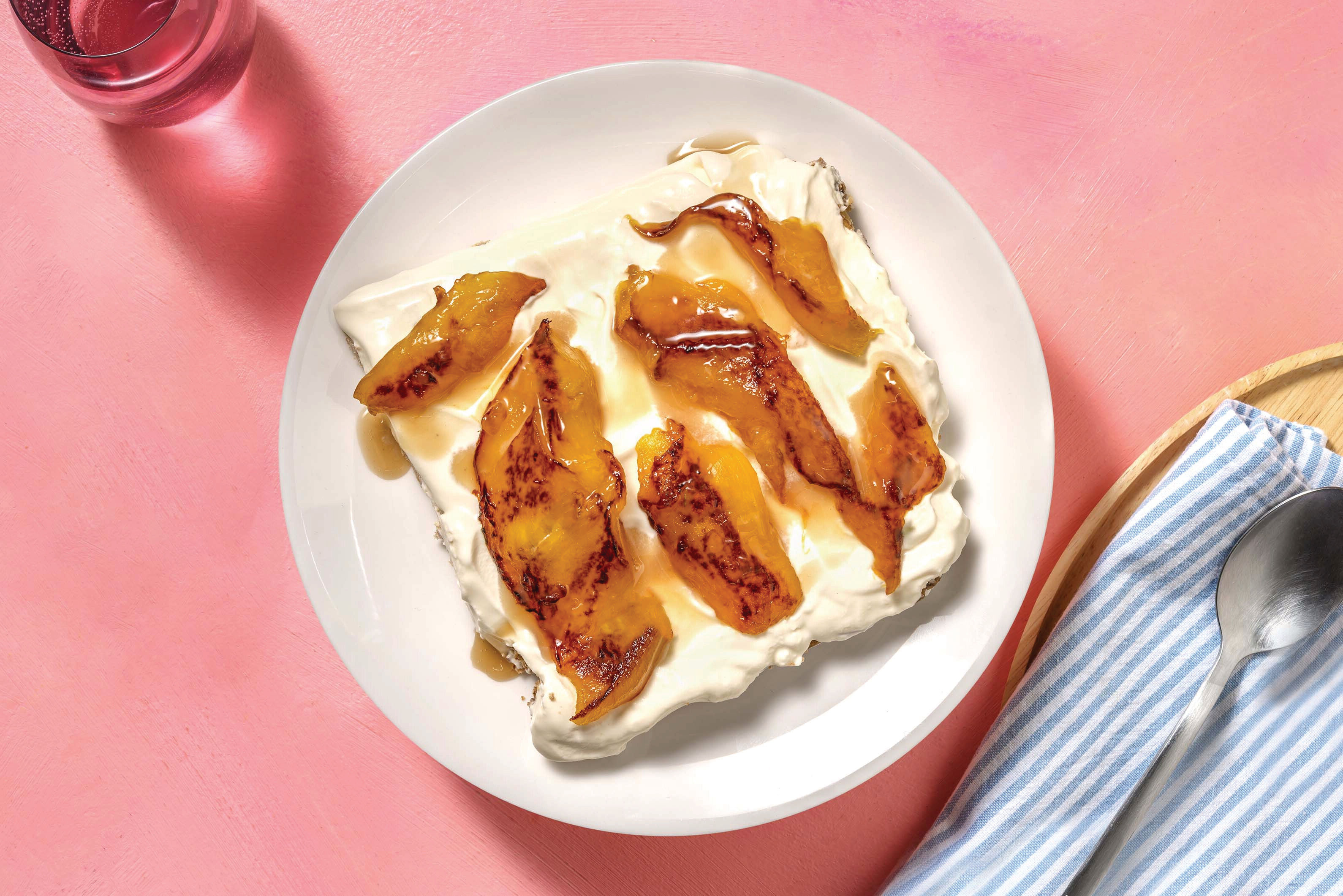Hello 3719 Pineapple Cheesecake & Coconut Caramel Recipe | HelloFresh