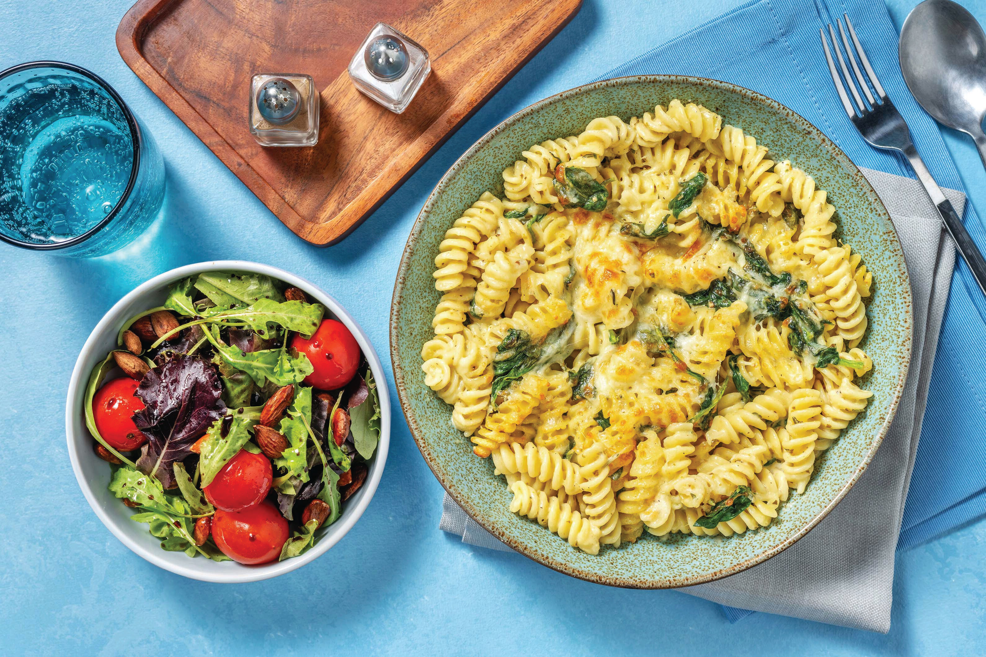 Basil Pesto Chicken & Parmesan Pasta Bake Recipe HelloFresh