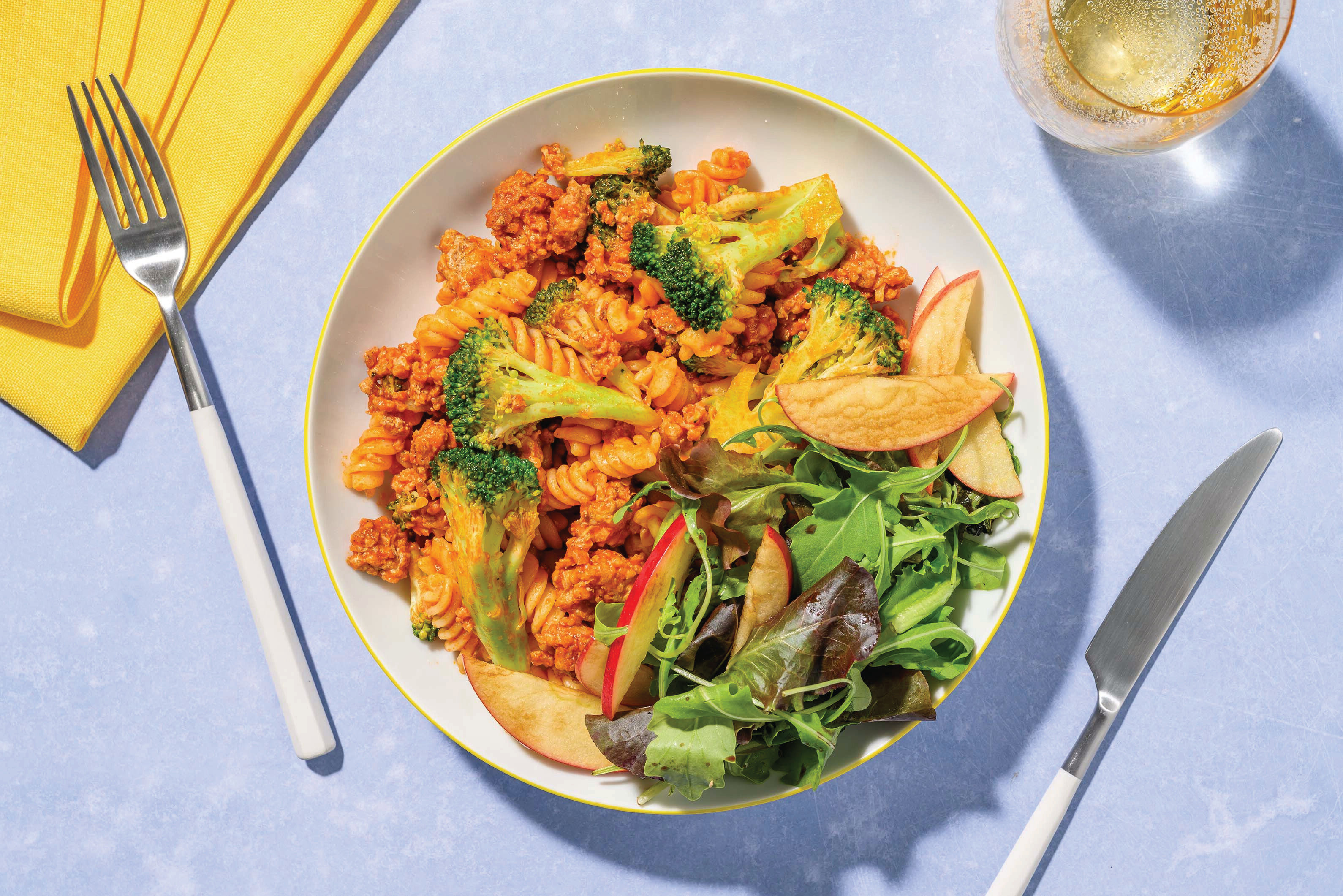 Herby Beef & Pork Fusilli Recipe HelloFresh