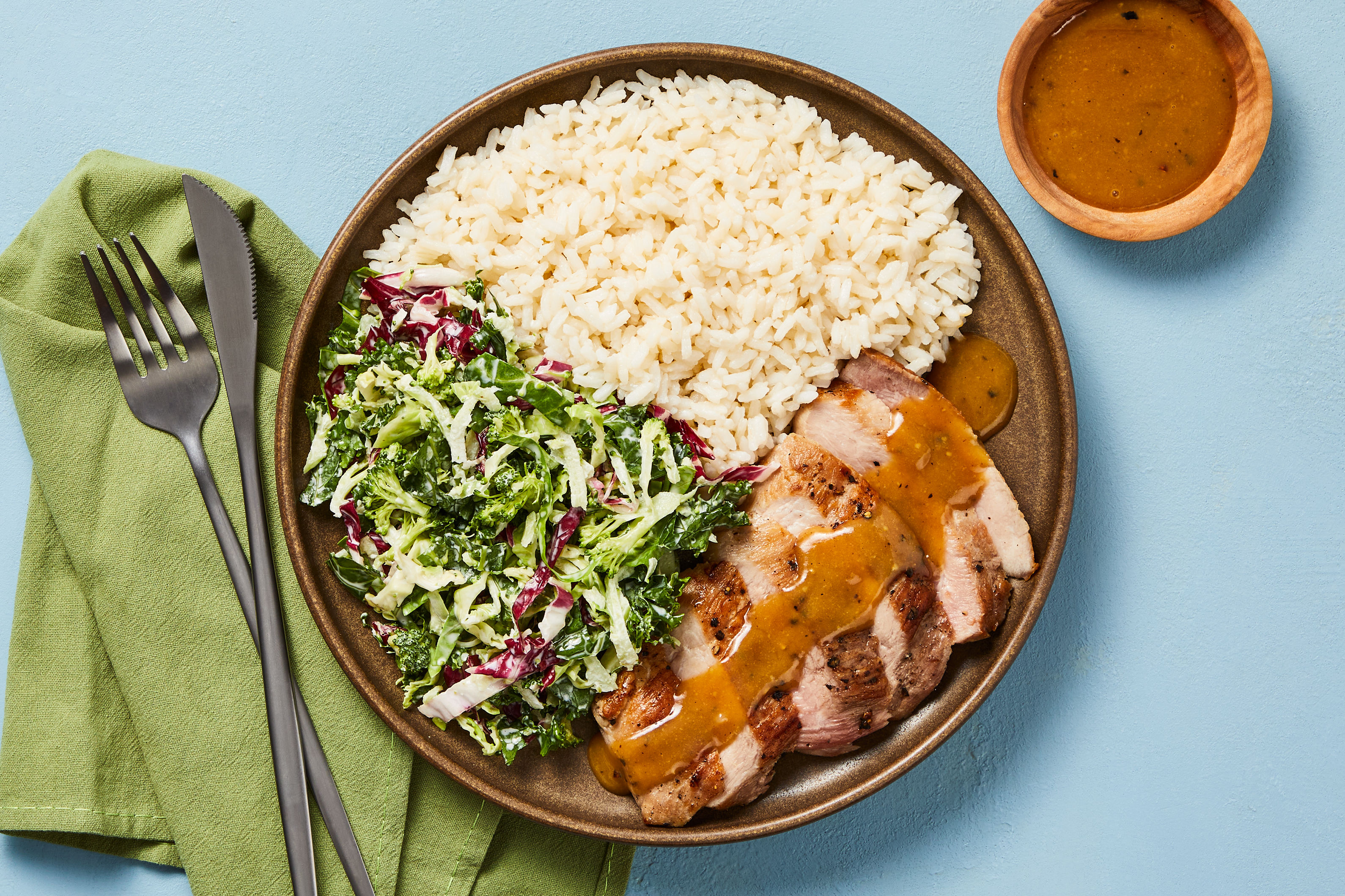 Pork Filet with Dijon-Apricot Glaze Recipe | HelloFresh