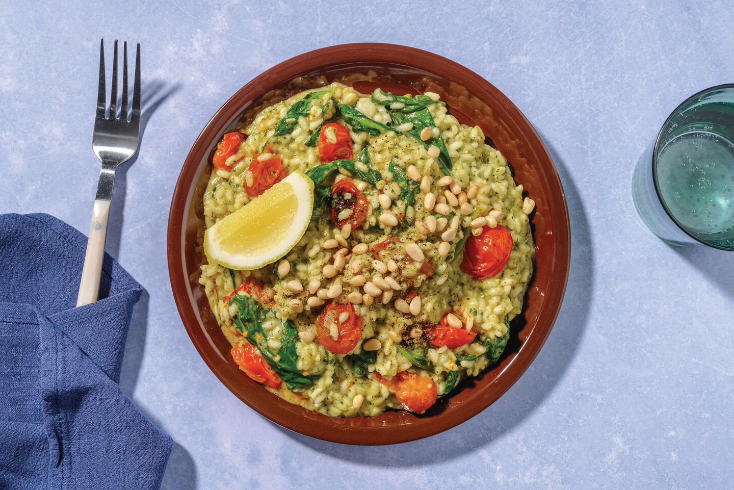Baked Cherry Tomato & Bacon Risotto Recipe | HelloFresh