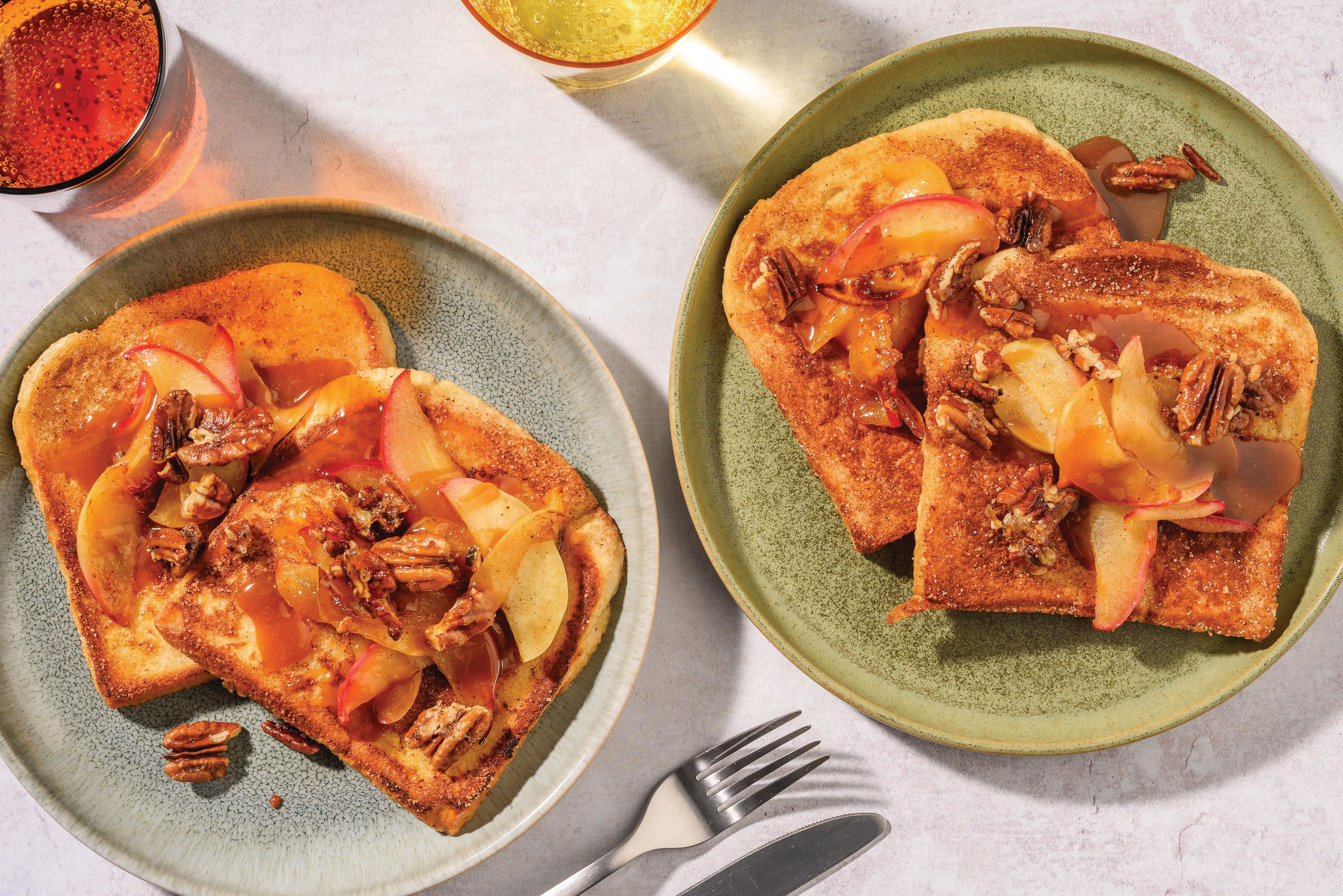 Apple-Spiced Brioche French Toast Recipe | HelloFresh