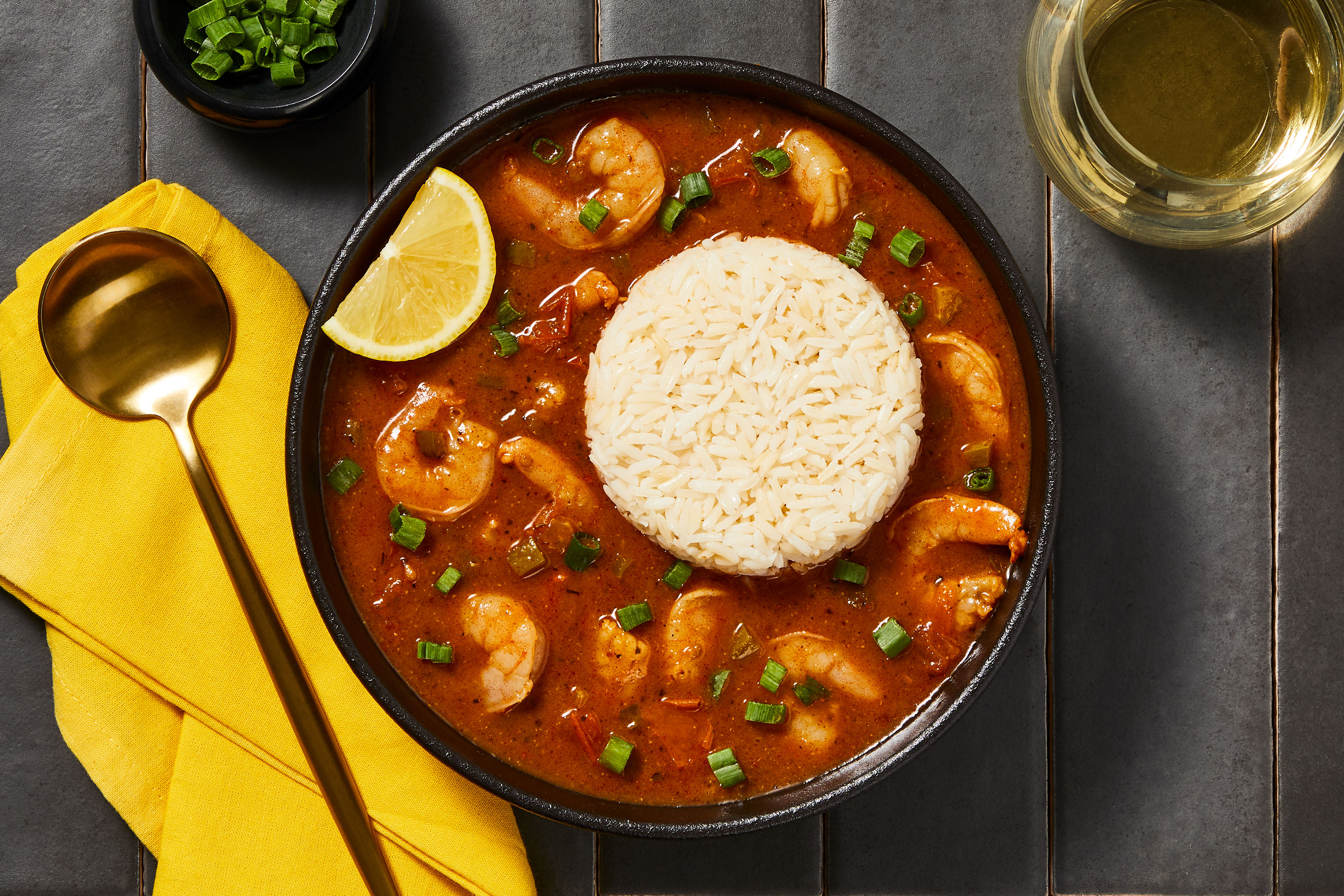 Louisiana Style Shrimp Étoufée
