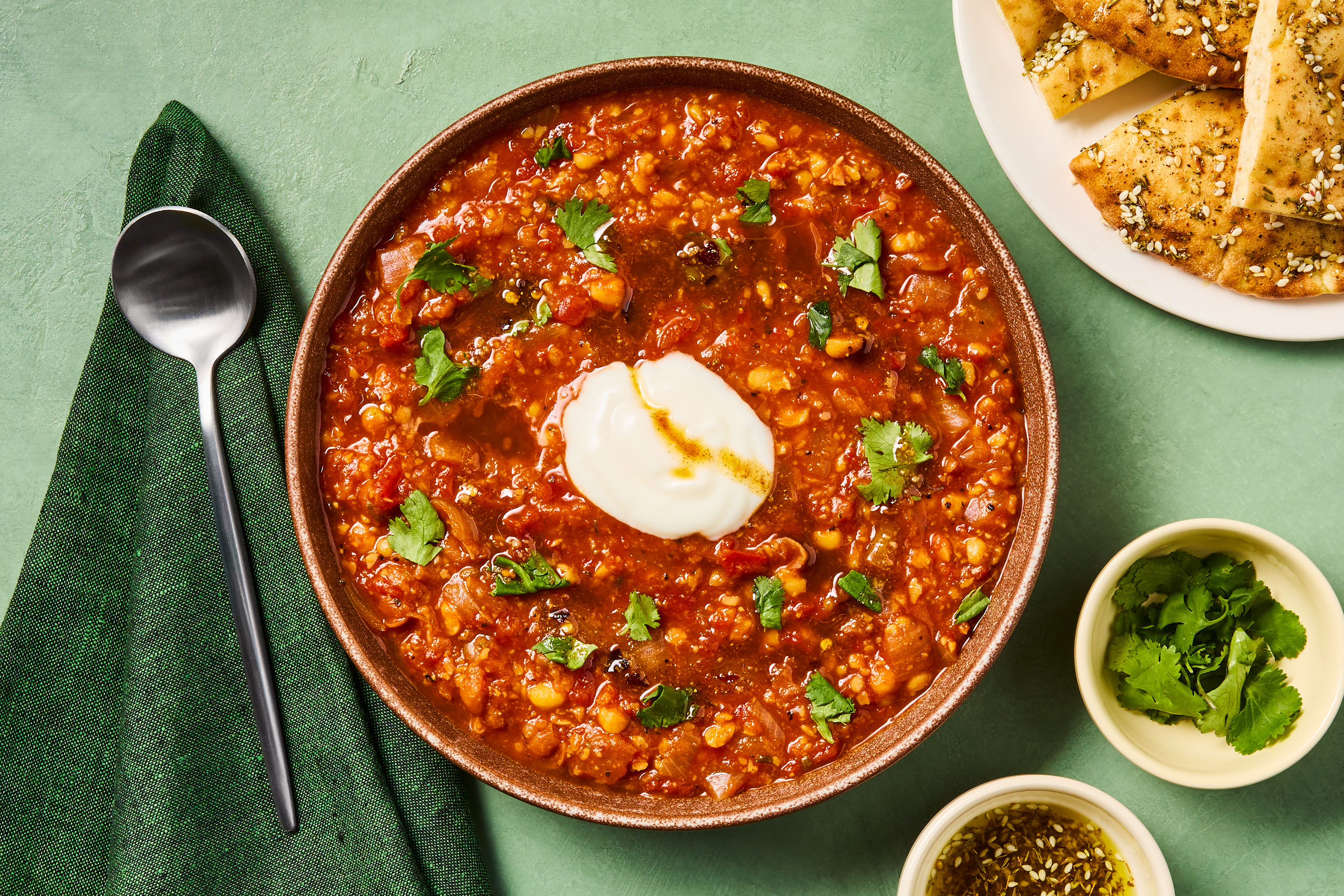 Tunisian Style Beef & Chickpea Stew