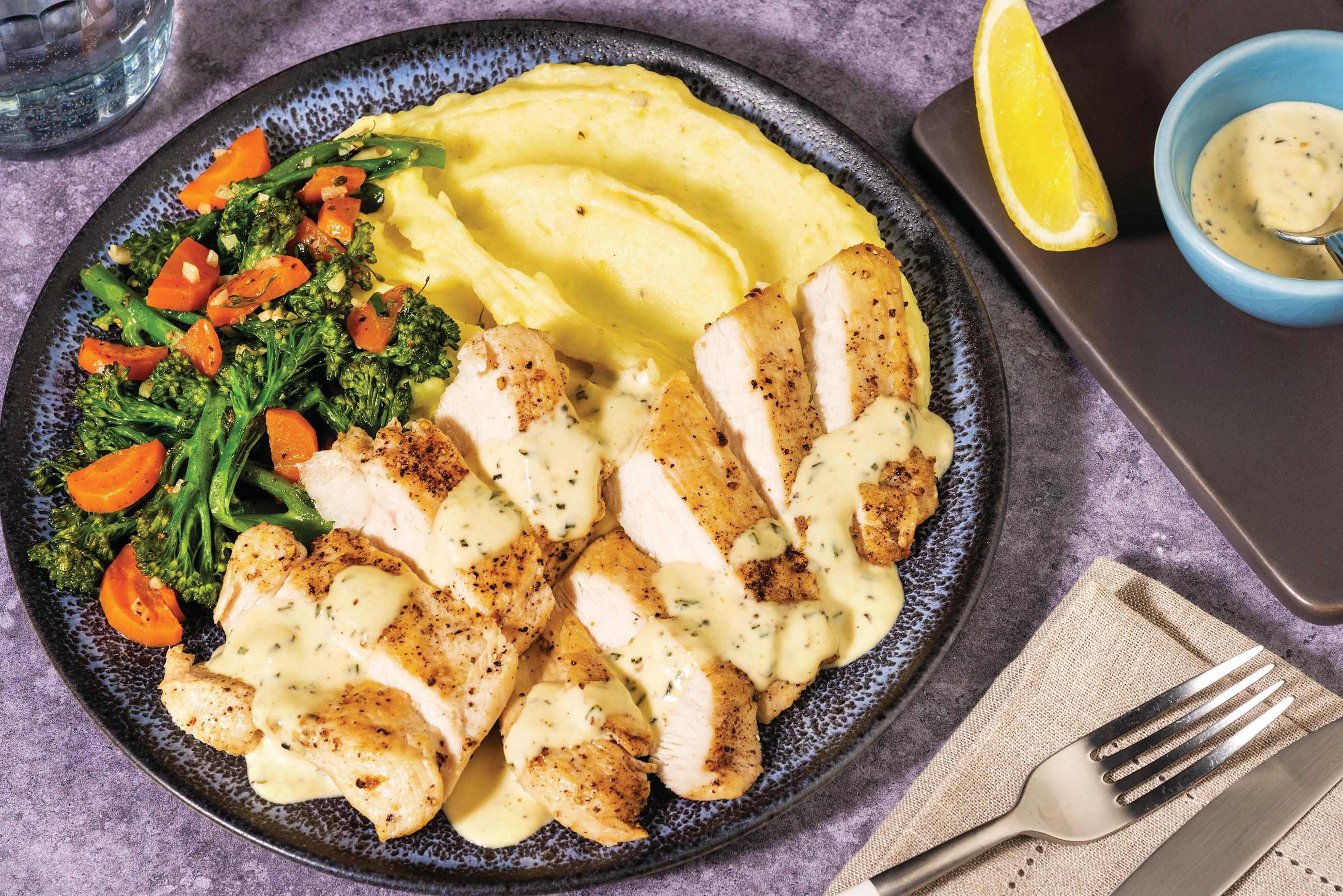 Plant-Based Crumbed Chick'n & Mashed Potato Recipe | HelloFresh