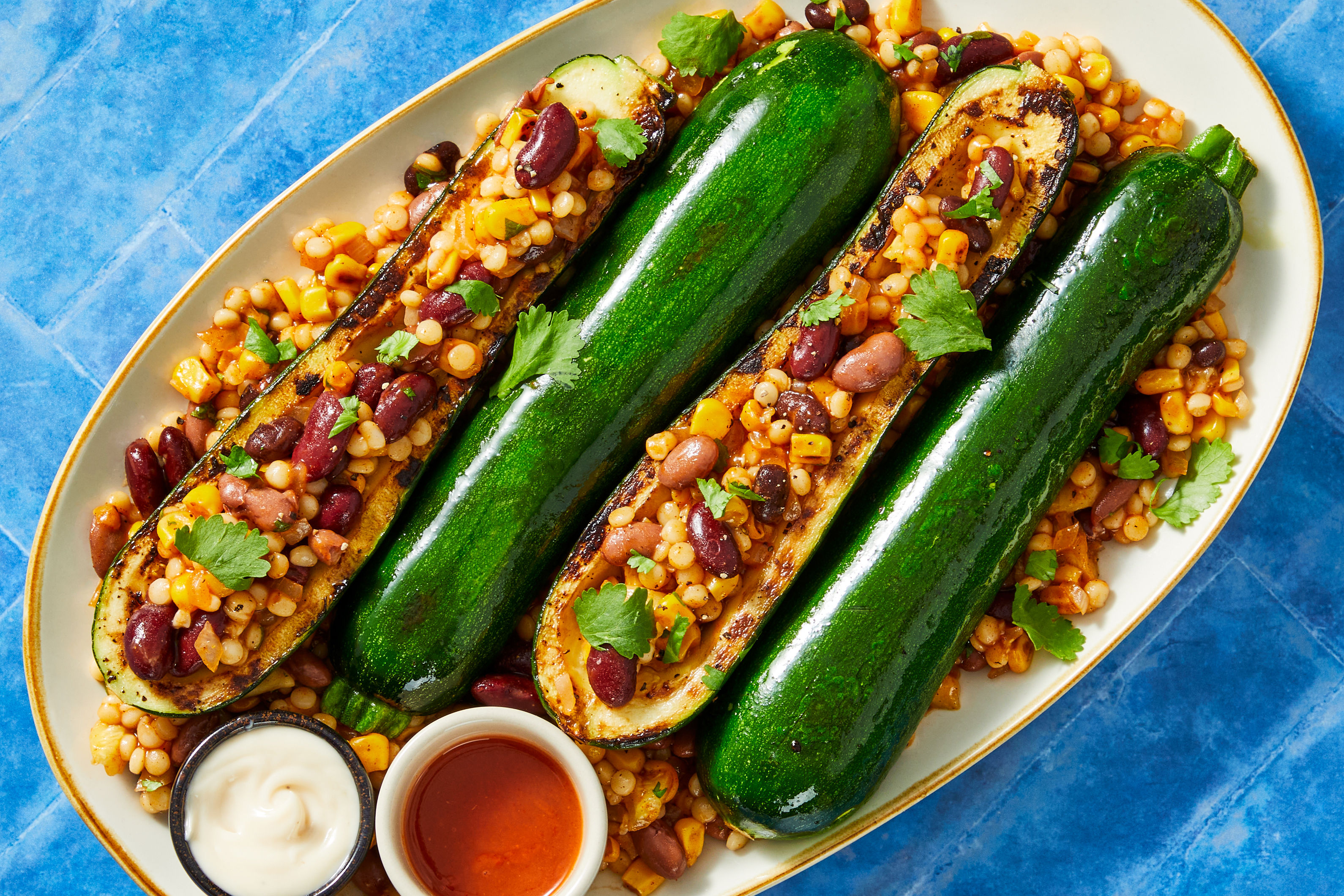 meeꕤ。゜ページ Tex-Mex Zucchini & Couscous Casserole Recipe | HelloFresh