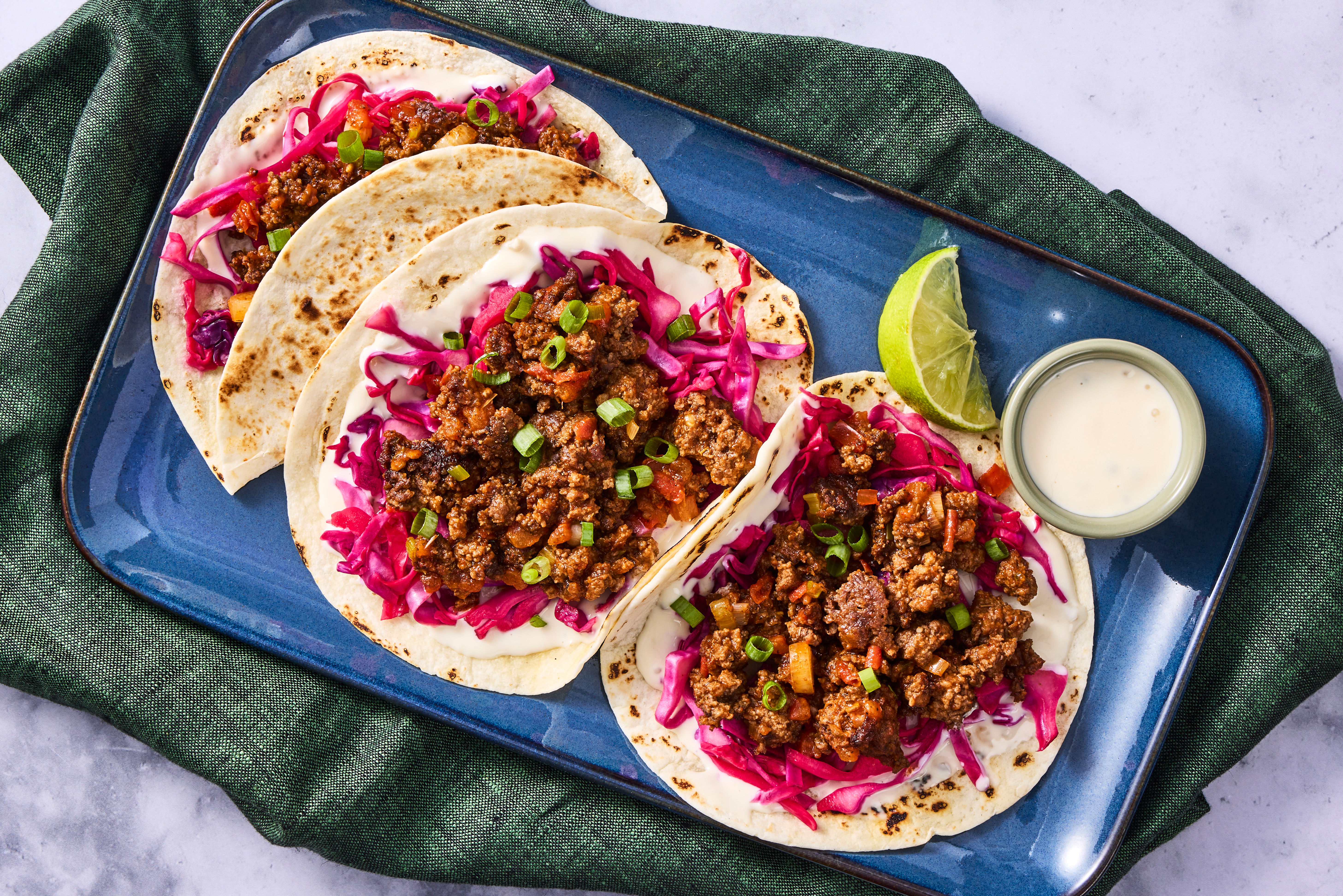 One Pan Queso Blanco Shrimp Tacos