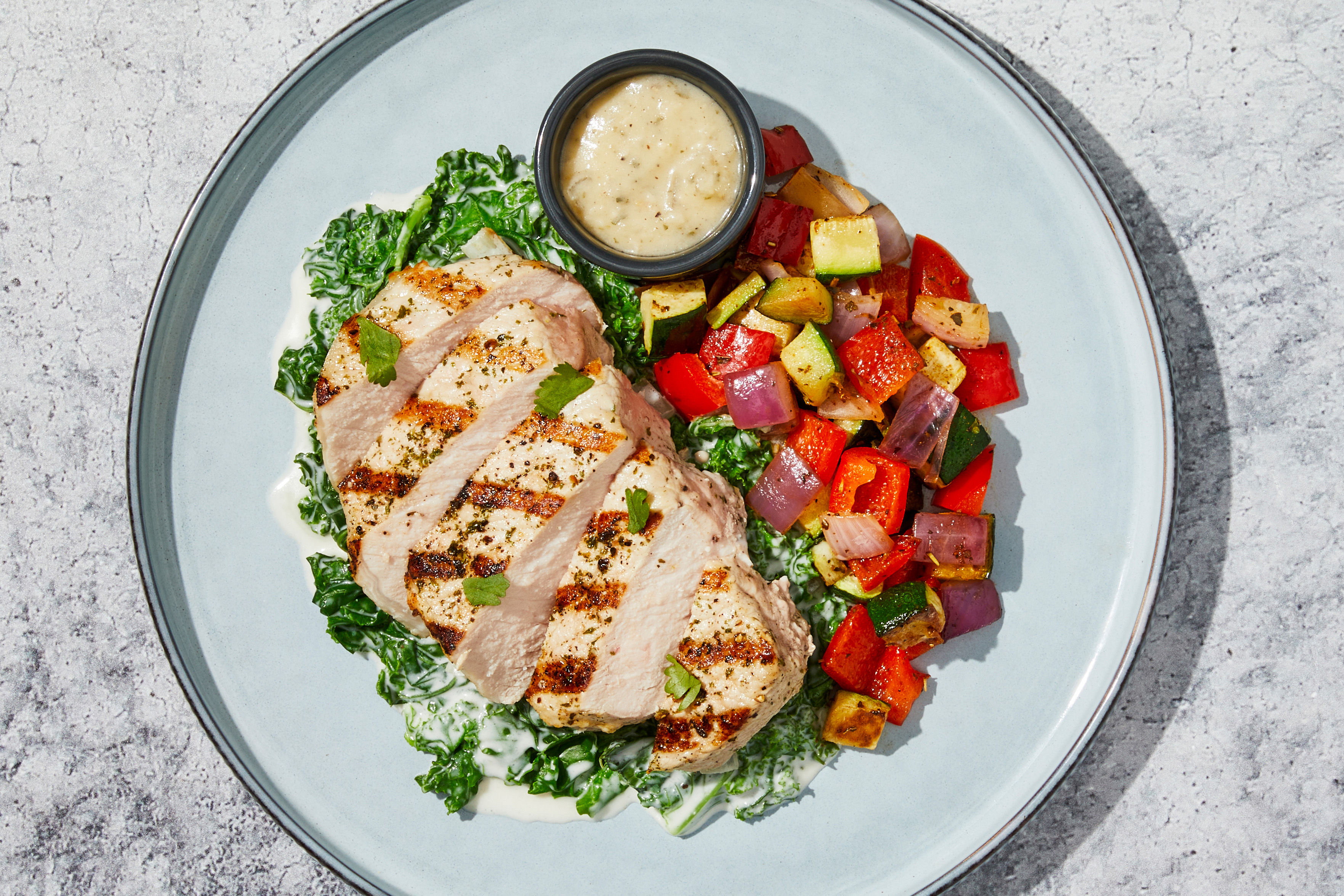 Hello Chop Garlic Cream Pork Chop Recipe | HelloFresh
