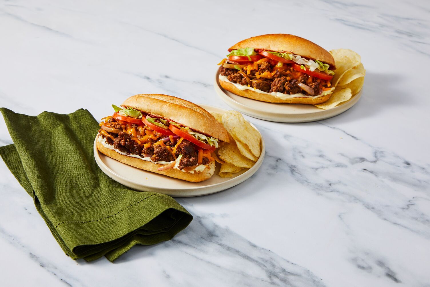 NYC-Inspired Chopped Cheese Heroes Recipe | HelloFresh