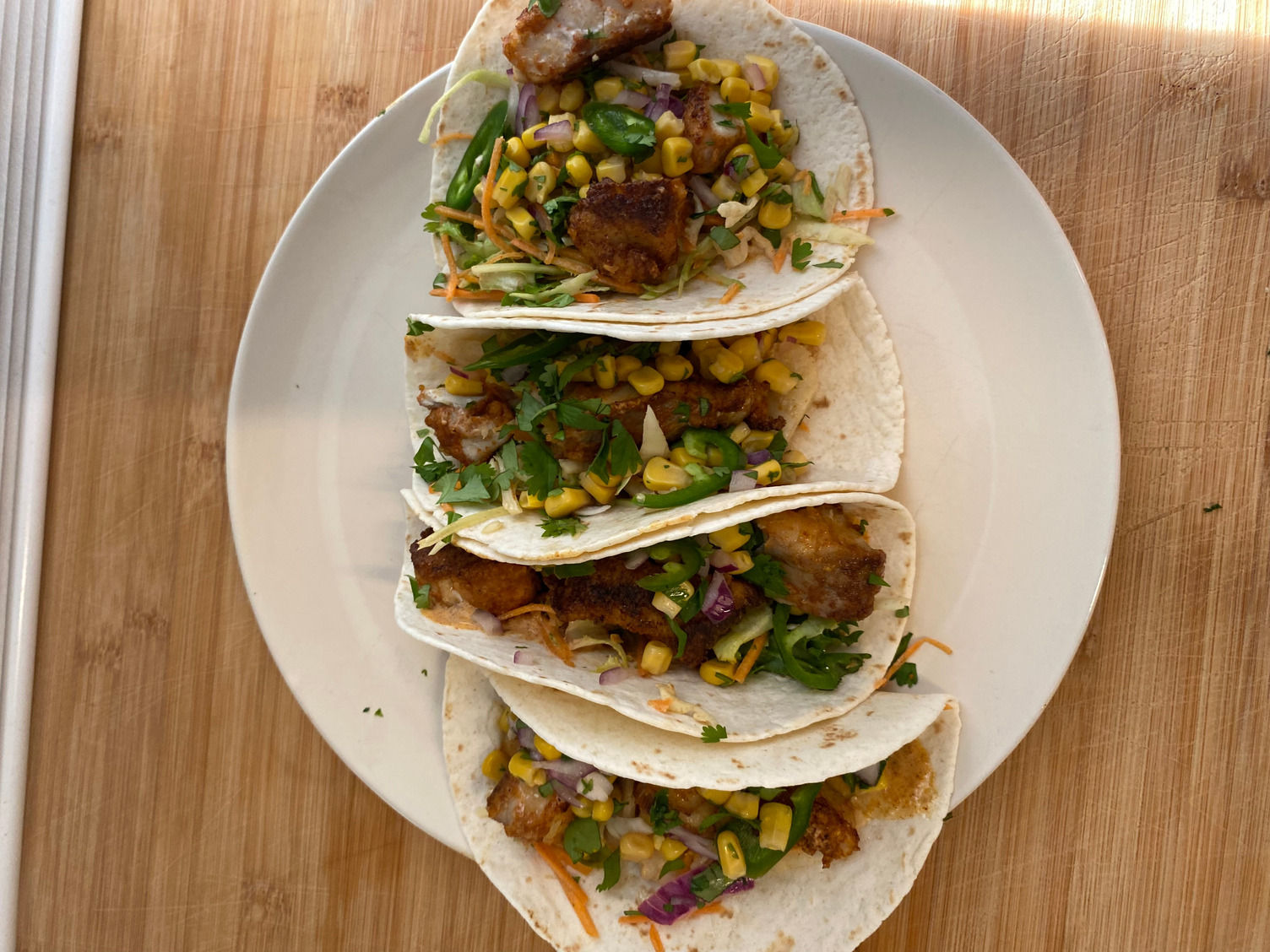 Mexican Fish tacos HelloFresh