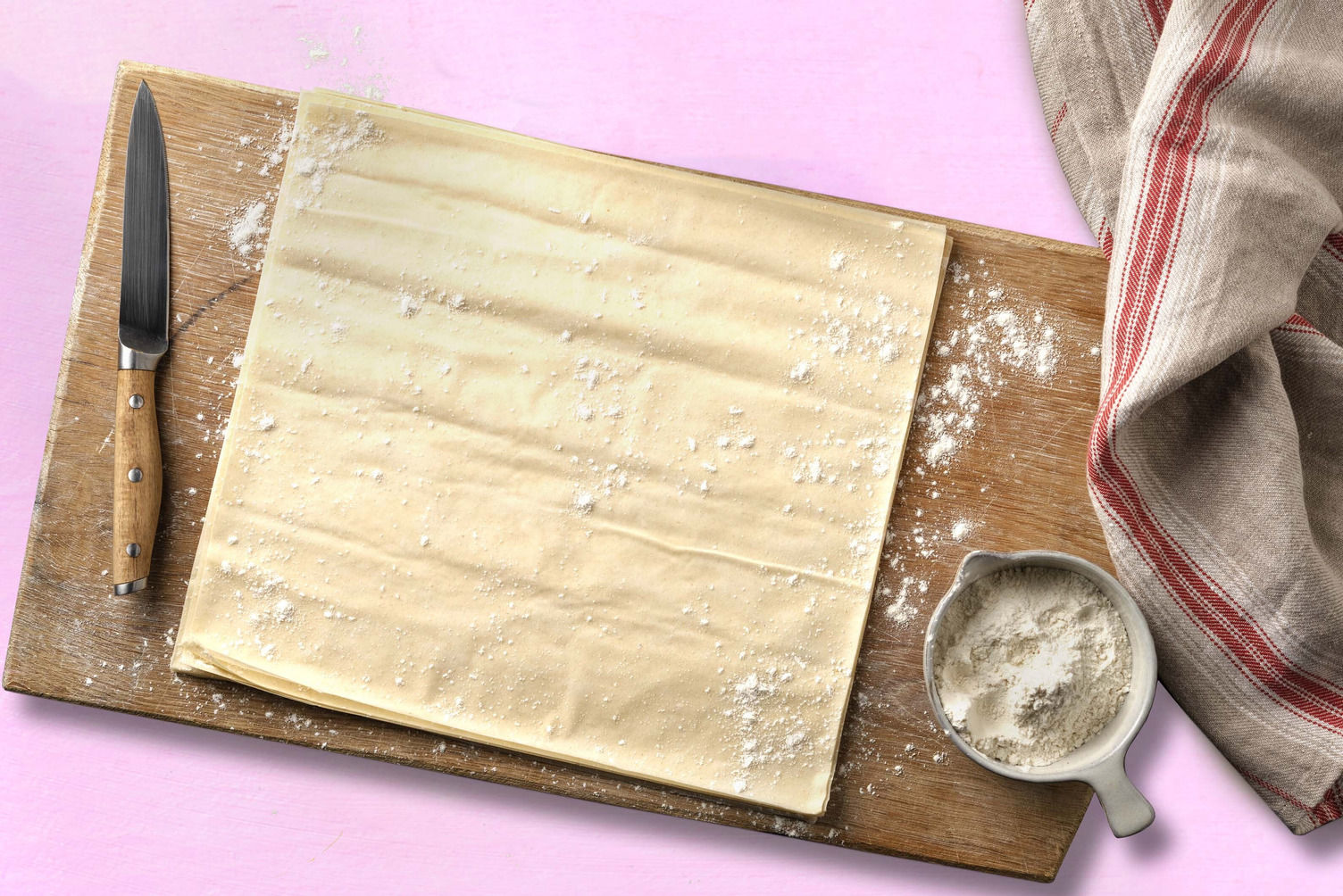 Filo Pastry Rolled and ready to bake Recipe HelloFresh