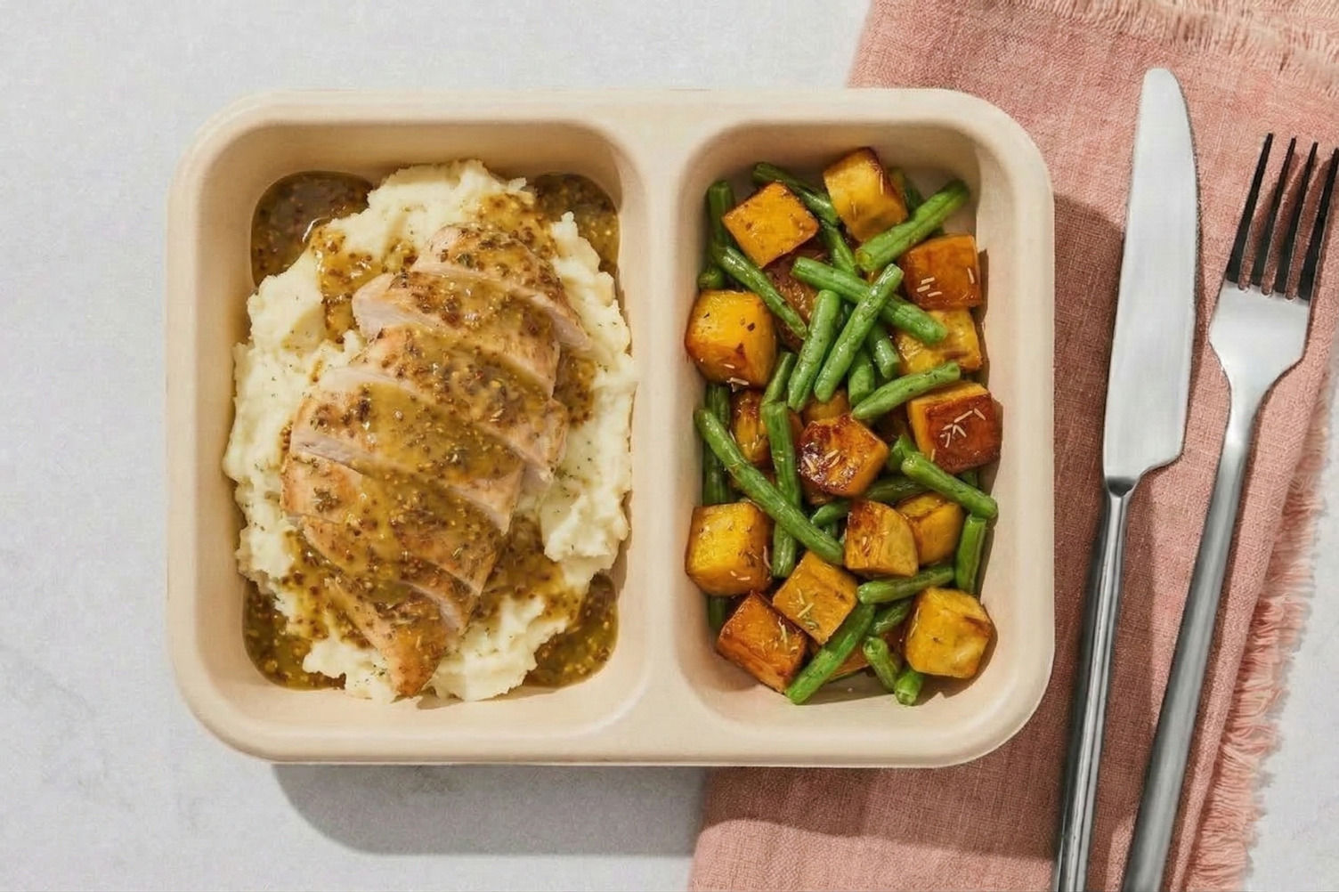 Honey Dijon Chicken & Mashed Potatoes Recipe | HelloFresh