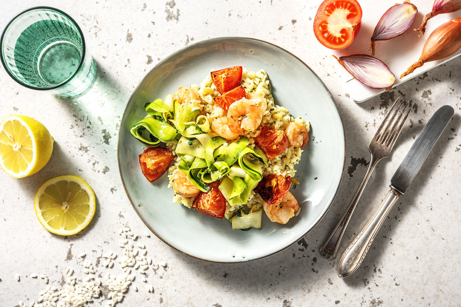 Lean and Clean Prawn Risotto ORIGINAL WITH BASIL Recipe | HelloFresh