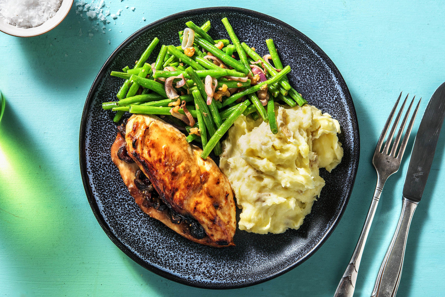 Figgy Jam Stuffed Chicken Recipe HelloFresh