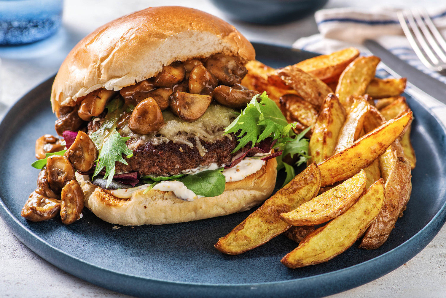 Steakhouse Cheeseburger Recipe HelloFresh