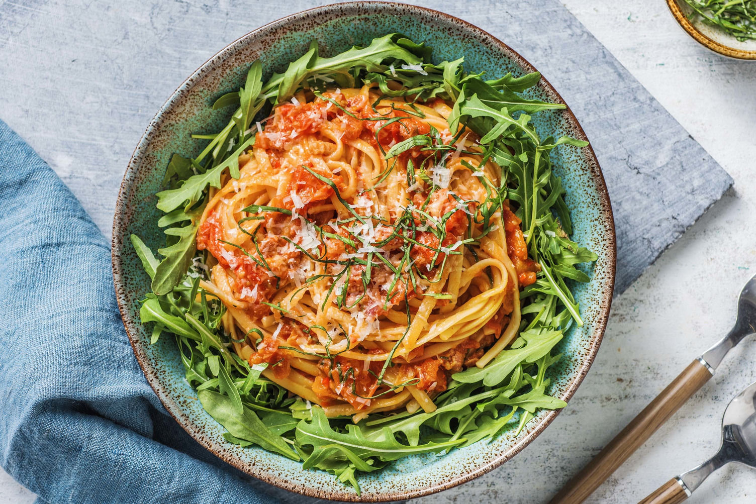Linguine all'Amatriciana Recette HelloFresh