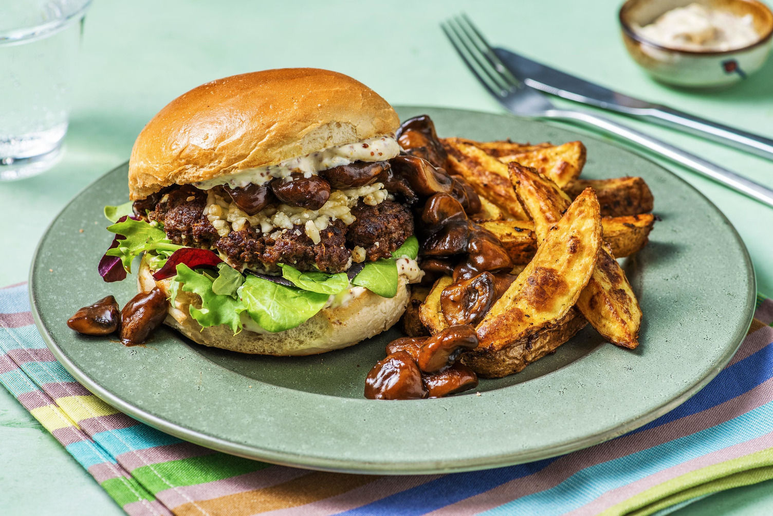 Steakhouse Cheeseburger Recipe HelloFresh