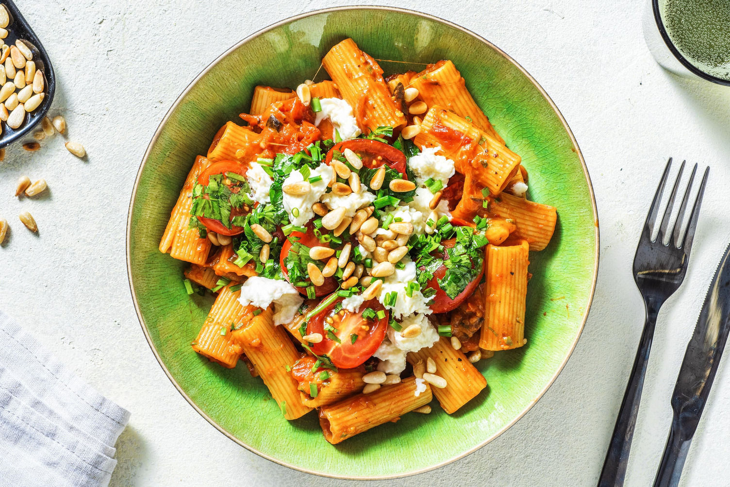 Hellofresh Rigatoni Rigatoni with Balsamic Slow Roasted Tomatoes Recipe | HelloFresh