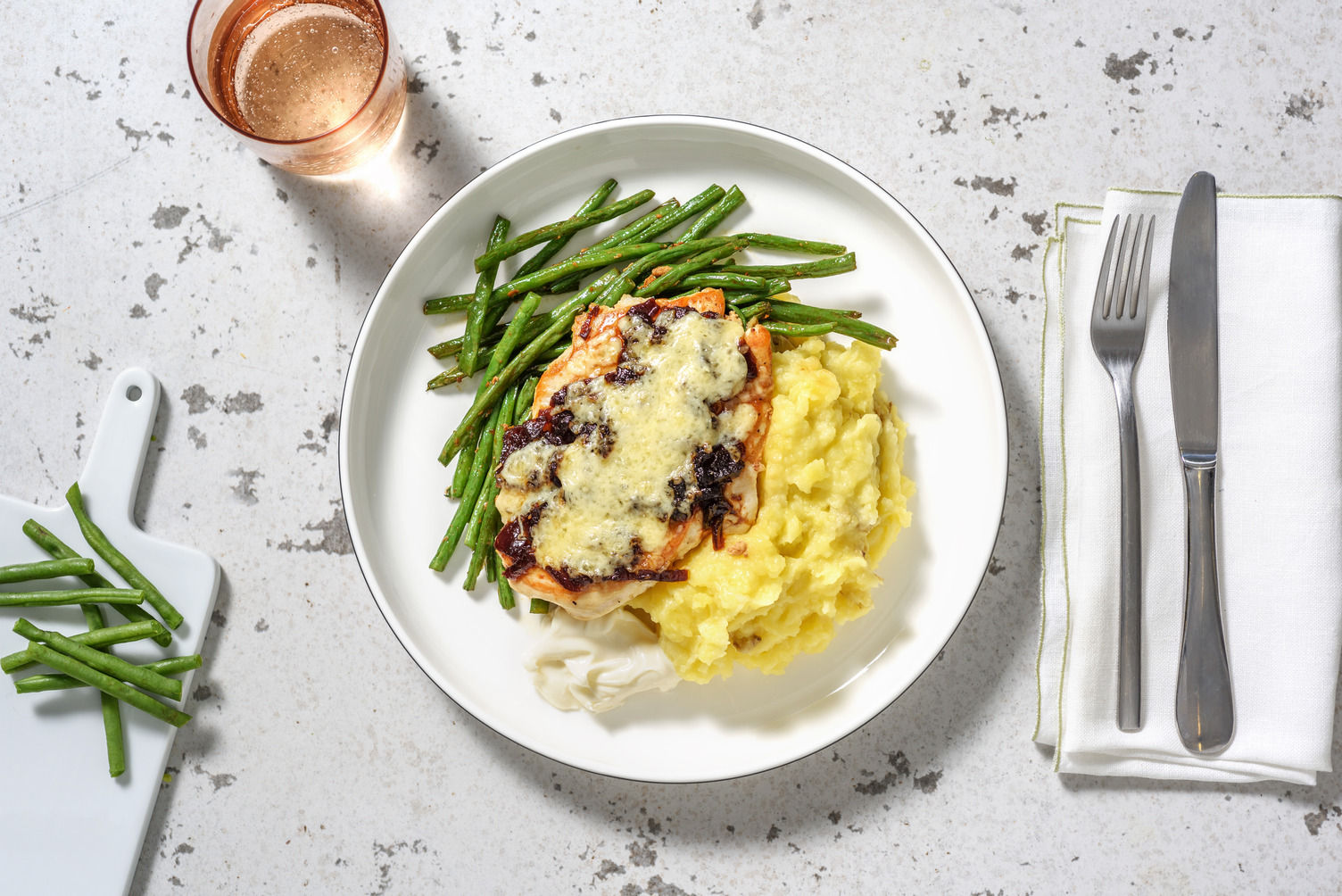 Cheese and Caramelised Onion Chicken Recipe HelloFresh