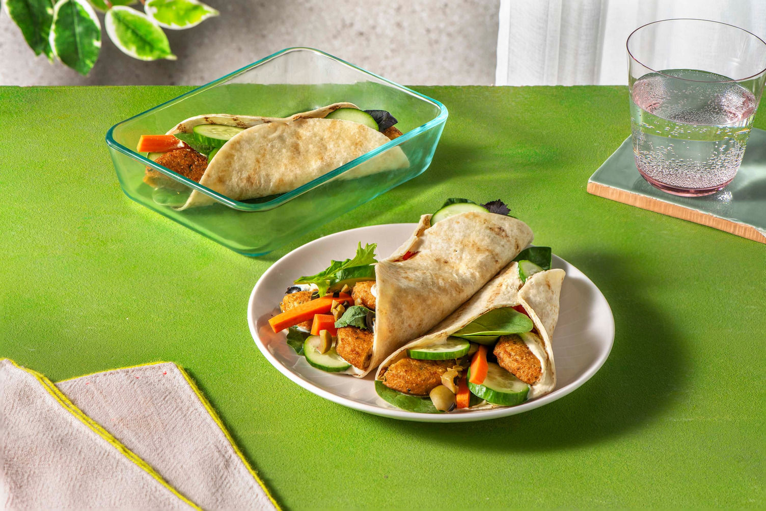 Lunch Falafel Wraps Recipe | HelloFresh