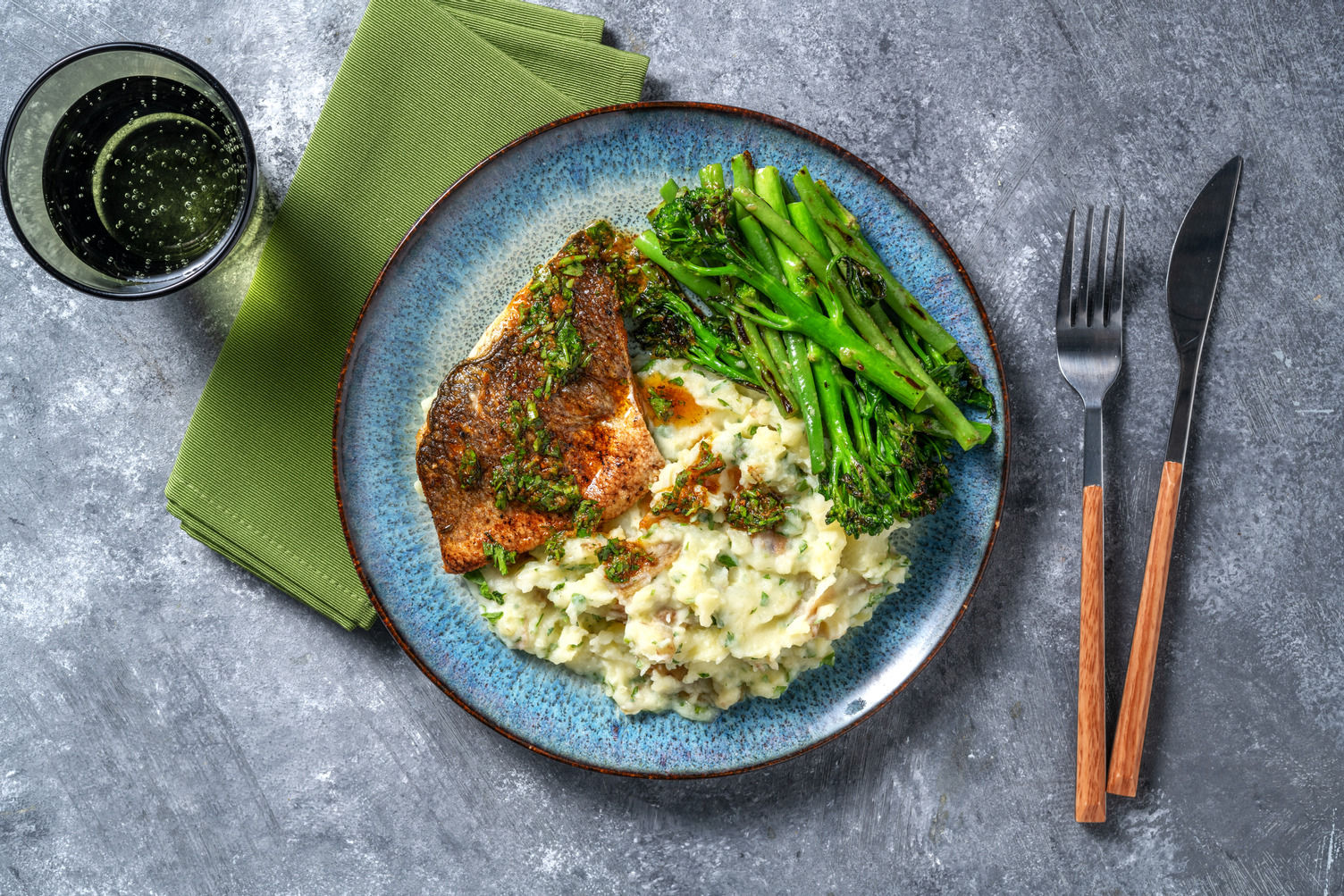 Cajun Basa and Parsley Dressing Recipe HelloFresh