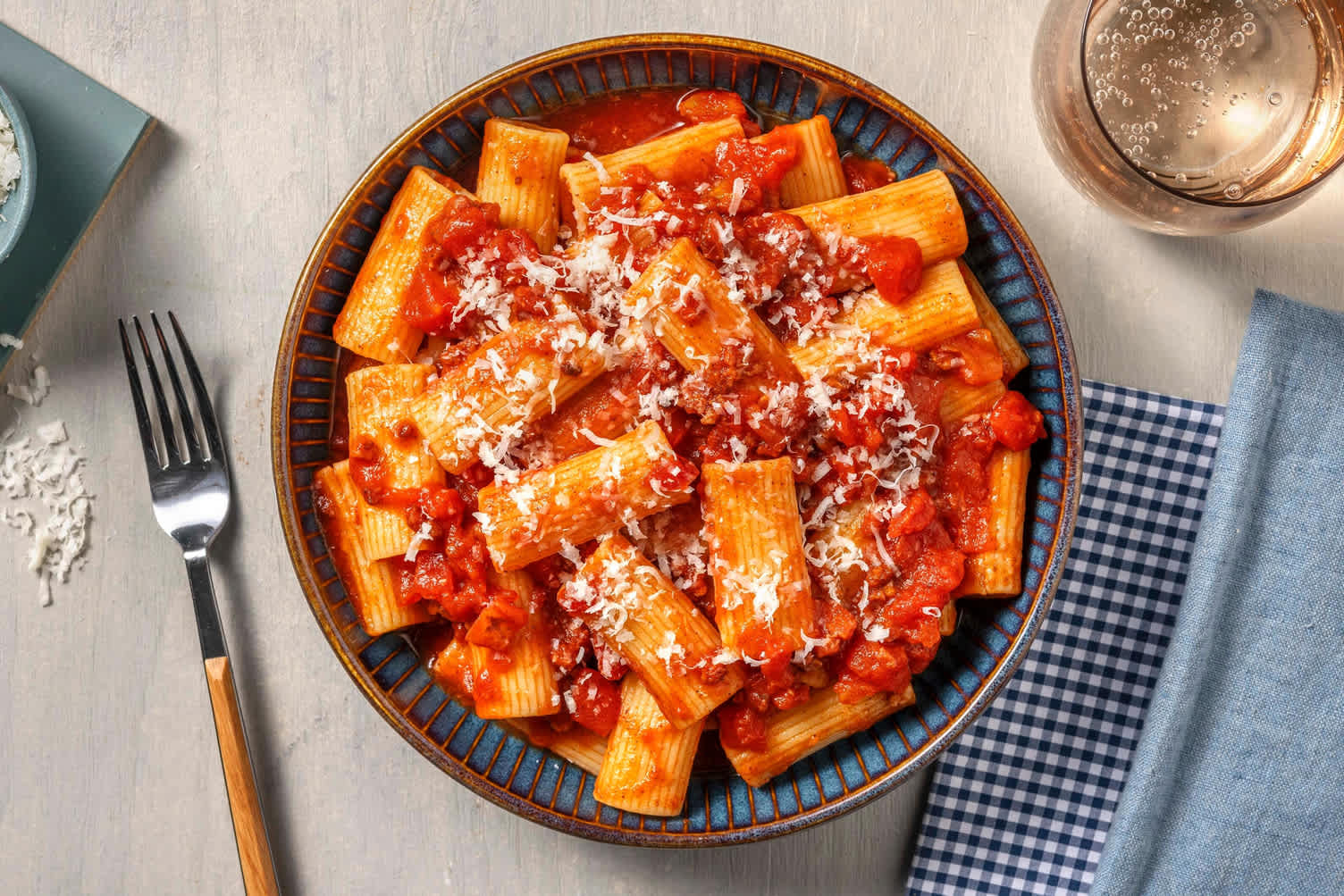 Tortiglioni all'amatriciana HelloFresh