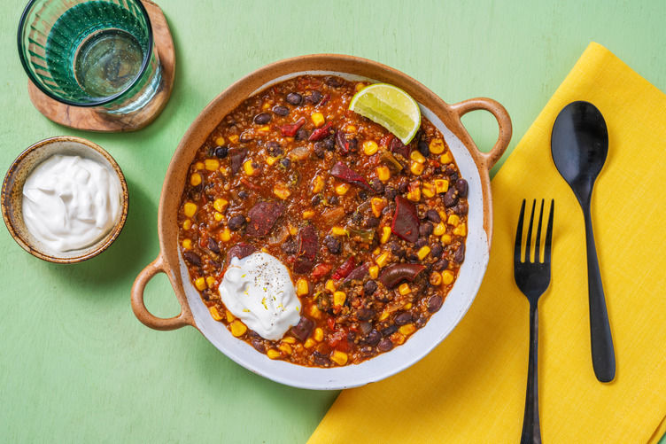 Onepot Mexican Style Beans Recipe HelloFresh