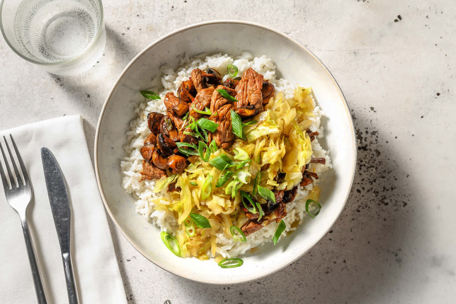 Biefstukreepjes in zoete sojamarinade Recept | HelloFresh