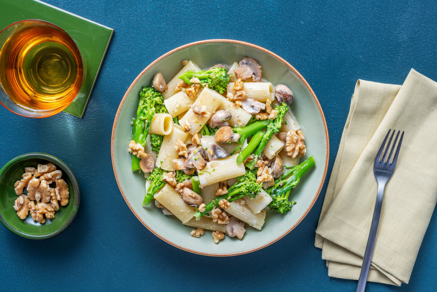 Creamy Chicken and Bacon Truffle Mushroom Rigatoni Recipe HelloFresh