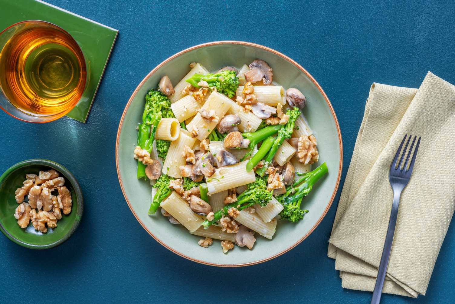 Quick Creamy Truffle Mushroom Rigatoni Recipe HelloFresh