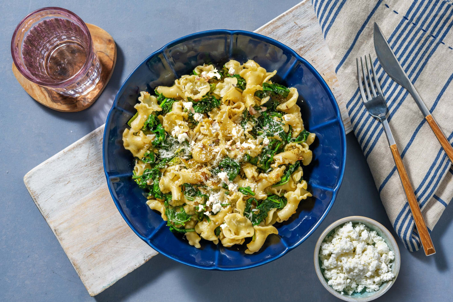 Gigli aux épices du MoyenOrient Recette HelloFresh