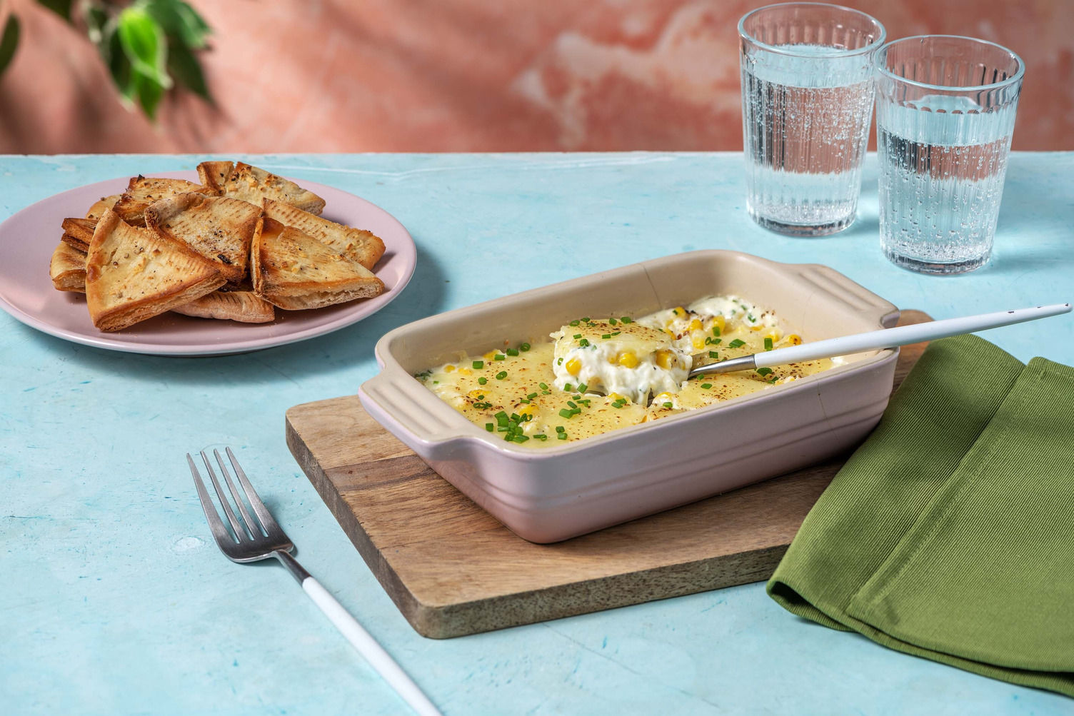 Cheesy Sweet Corn Dip Recipe HelloFresh