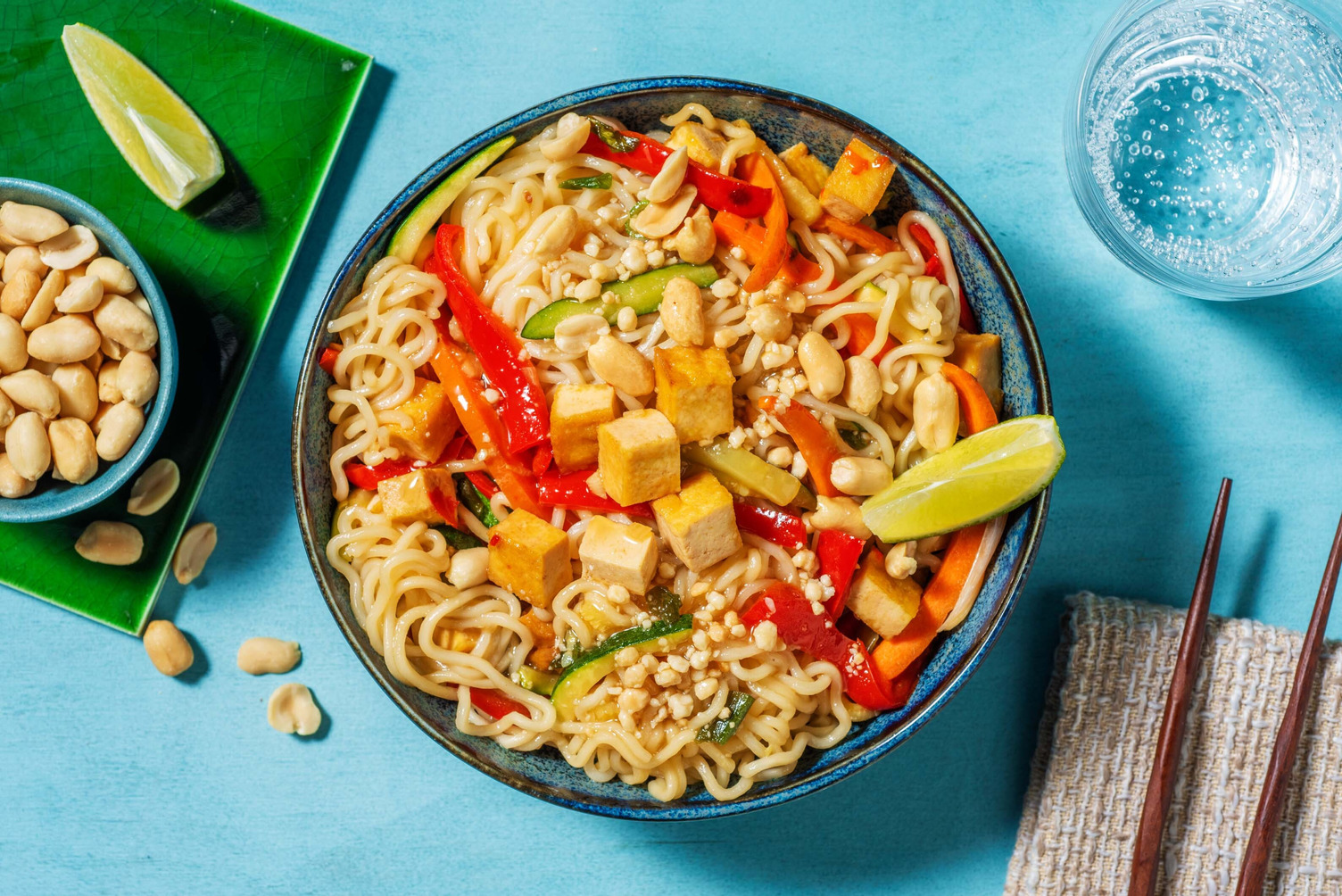 NOODLES PICCANTI CON LA CREMA DI ARACHIDI - Cina in Tavola