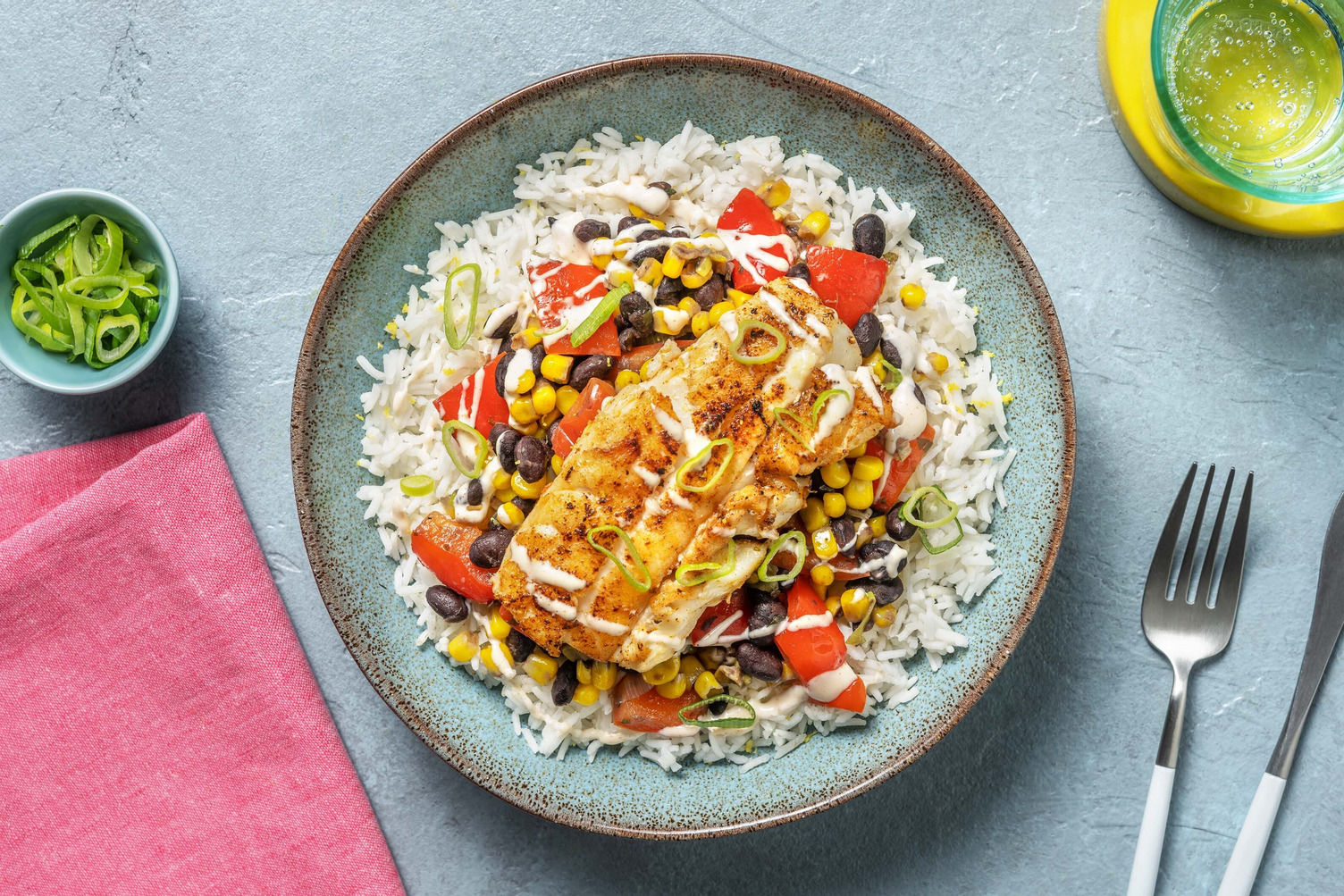 Cajun spiced cod HelloFresh