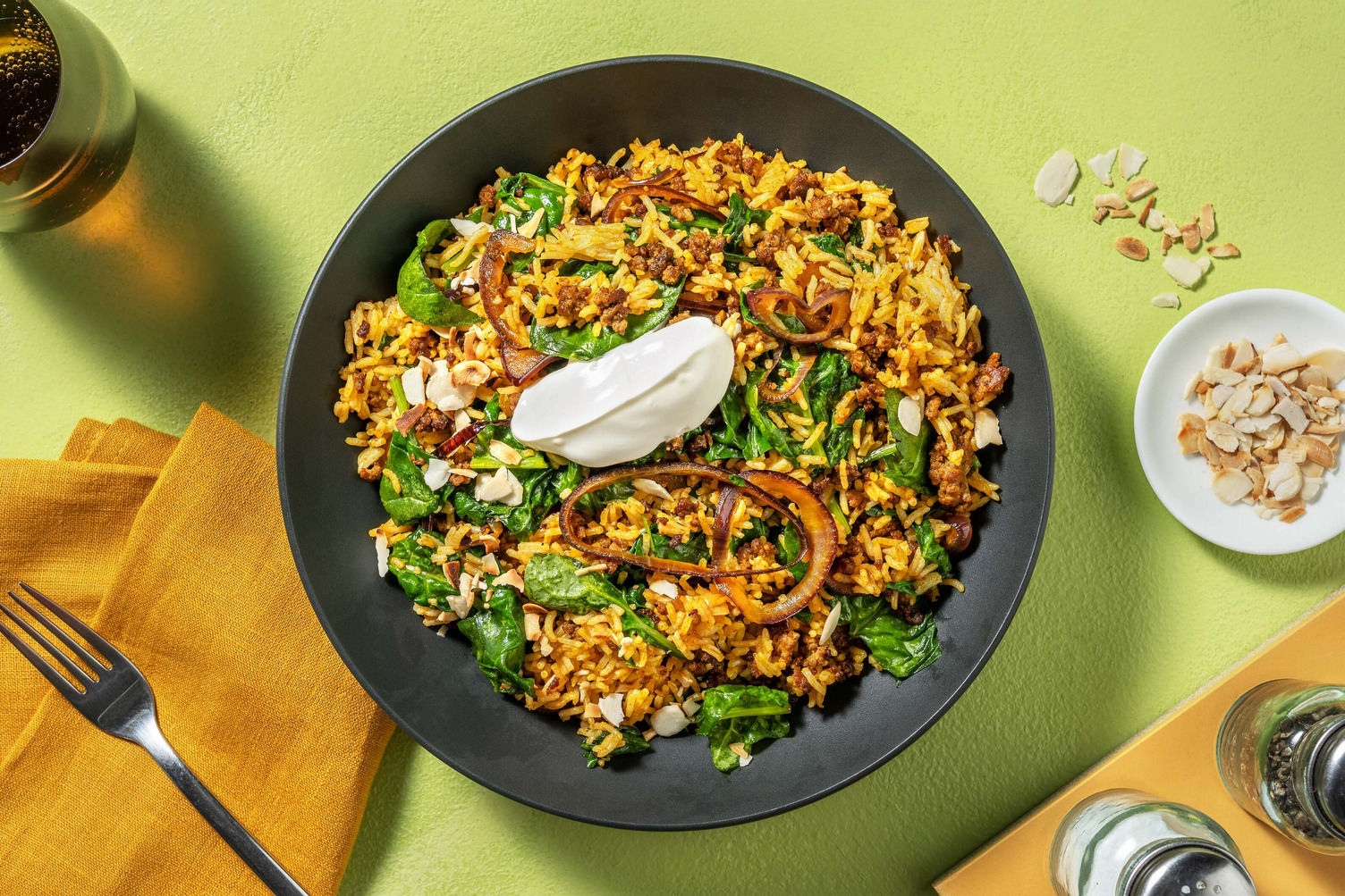 Harissa Spiced Beef Pilaf Recipe HelloFresh