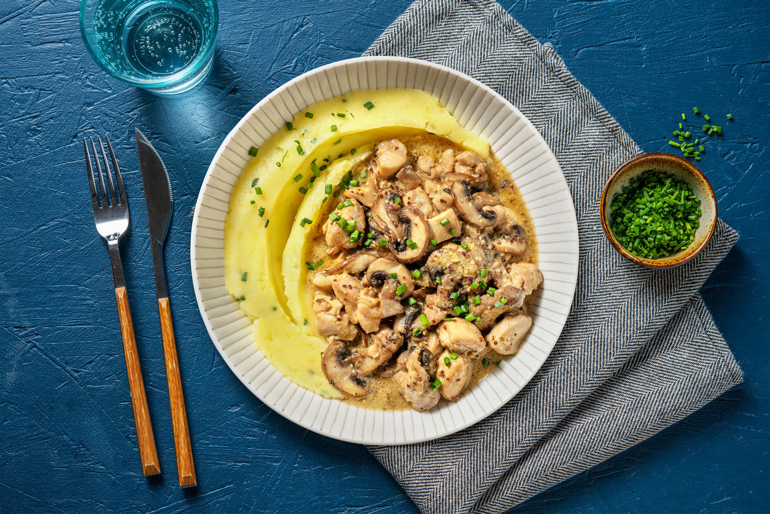 Creamy Mustard Chicken and Mushrooms Recipe HelloFresh