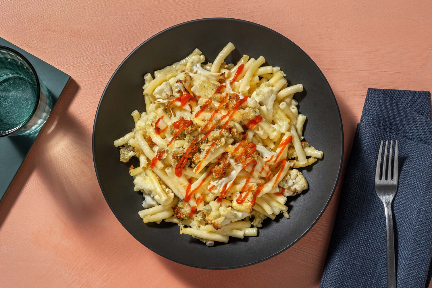 Blue Cheese & Bacon Cauli Mac and Cheese Recipe HelloFresh