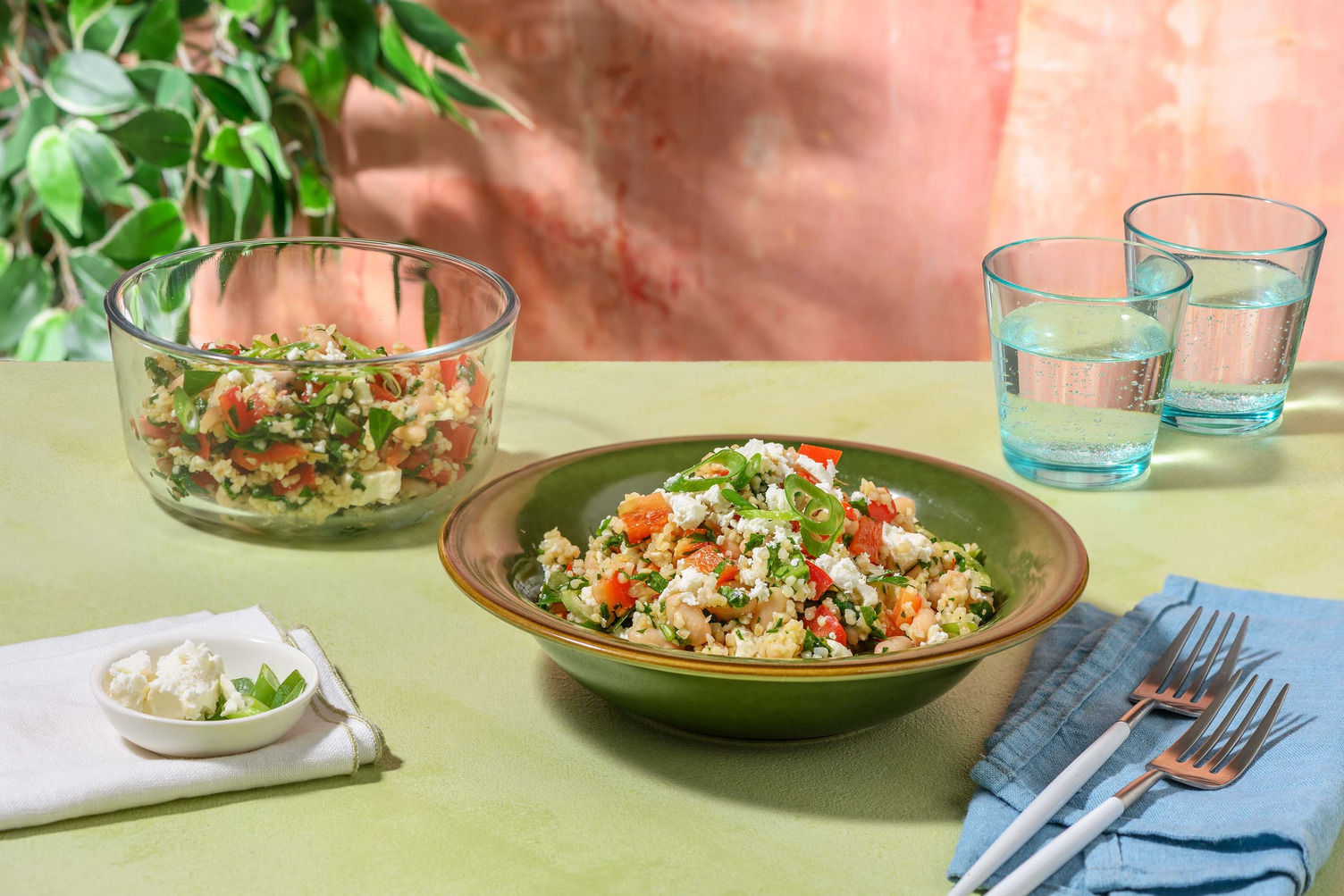 Speedy White Bean Tabbouleh Bowl Recipe HelloFresh