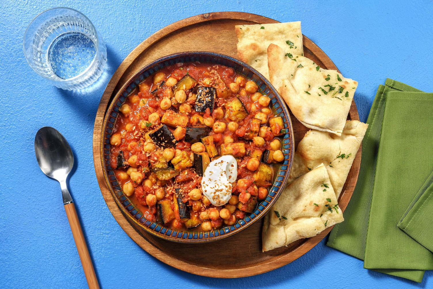 Fragrant Aubergine and Chickpea Curry Recipe HelloFresh