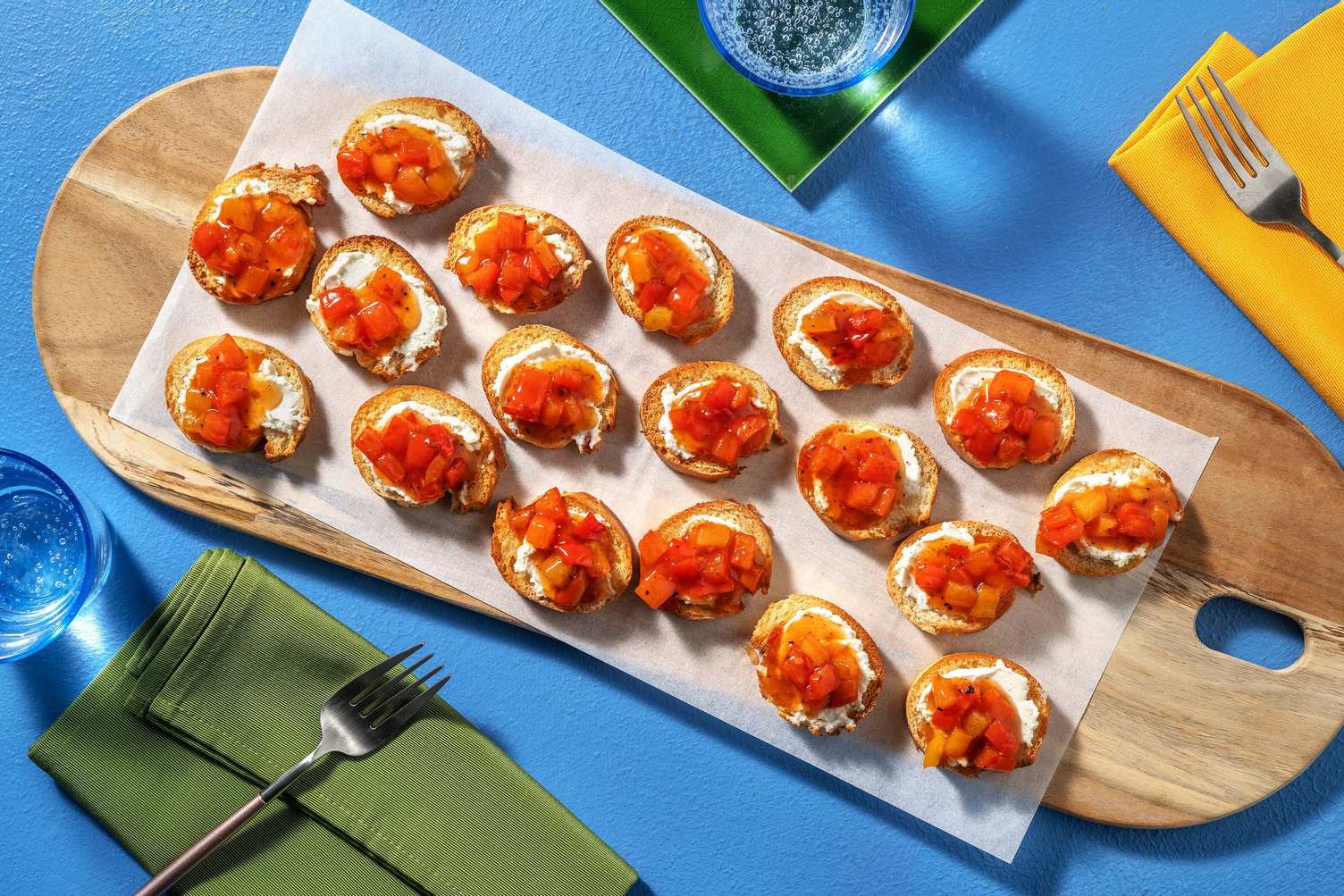 Warm Goat Cheese Crostini Recipe HelloFresh