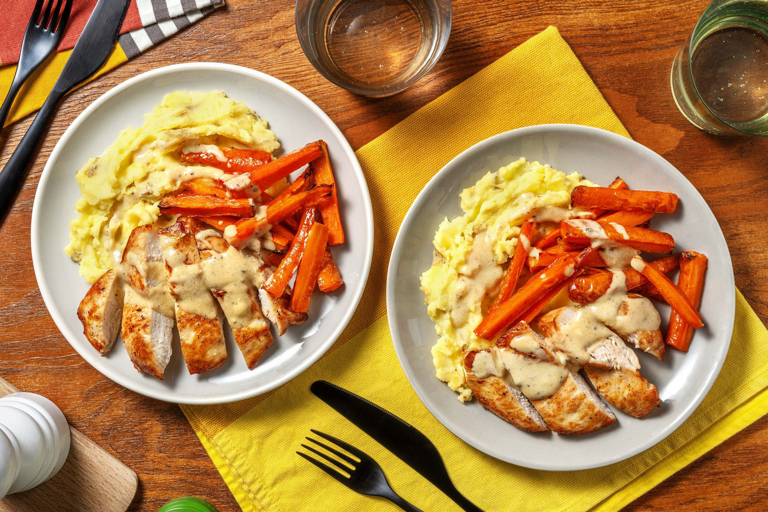 Chicken in Creamy Peppercorn Sauce Recipe HelloFresh