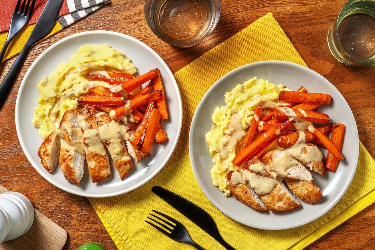 Chicken in Creamy Peppercorn Sauce Recipe HelloFresh